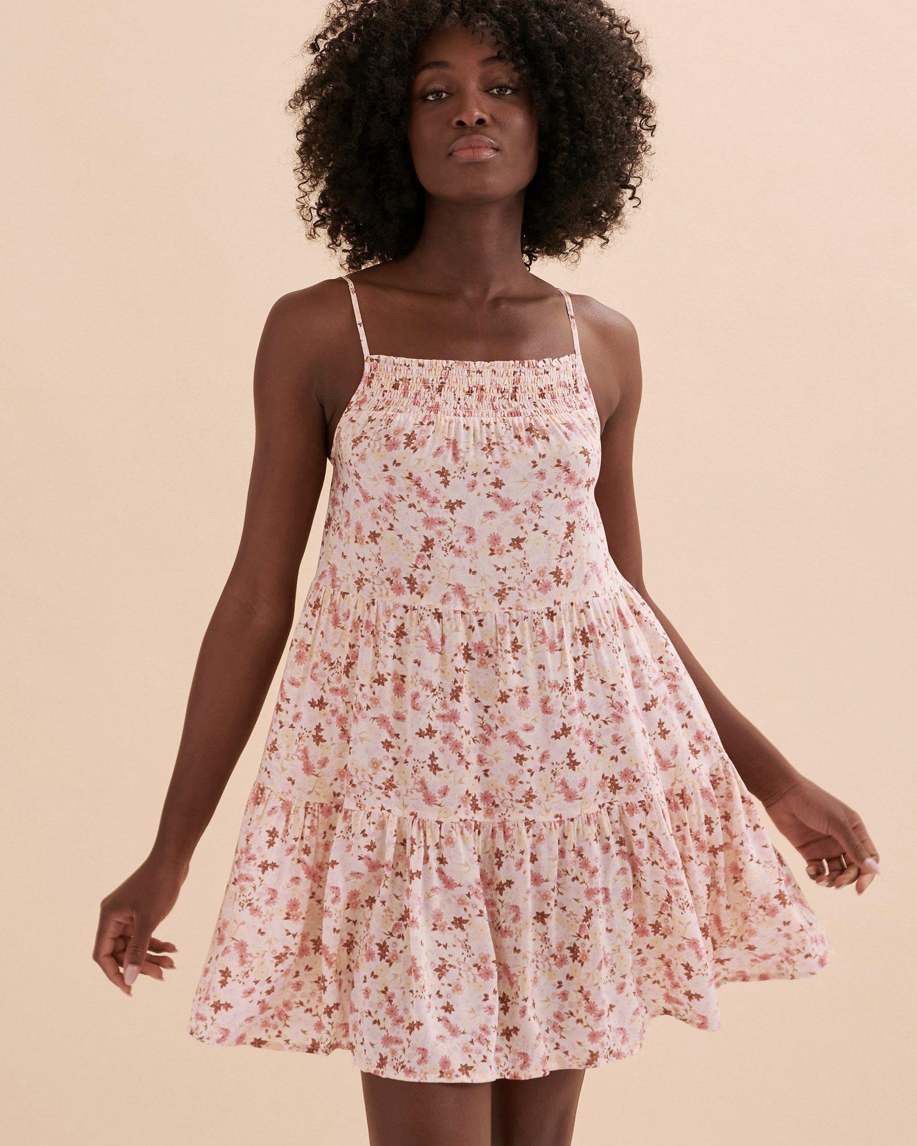 TROPIK Boho Thin Straps Mini Dress Boho print 02300094 - View2