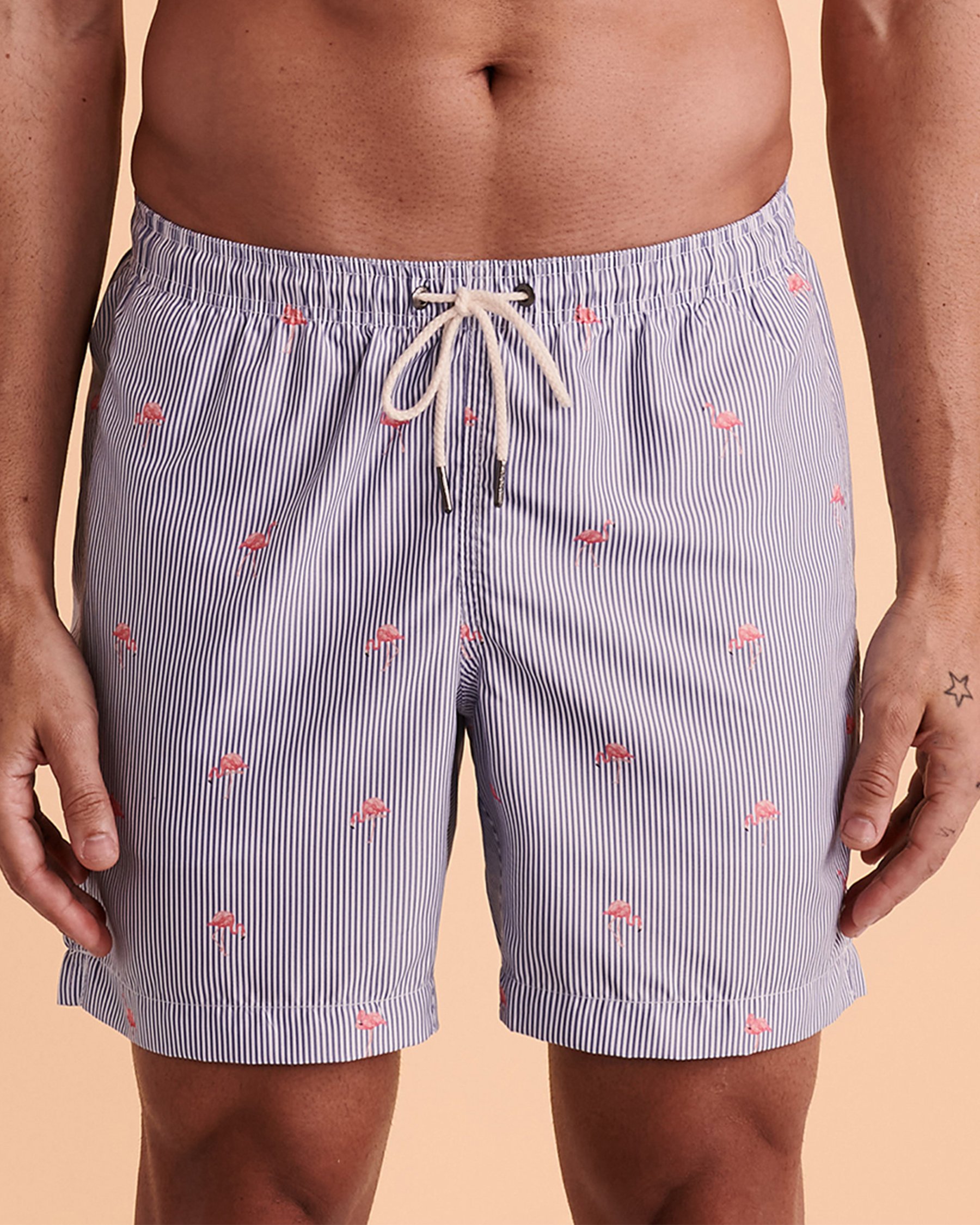 BOTO Maillot volley Cabo Rayures et flamants roses 814139 - Voir1