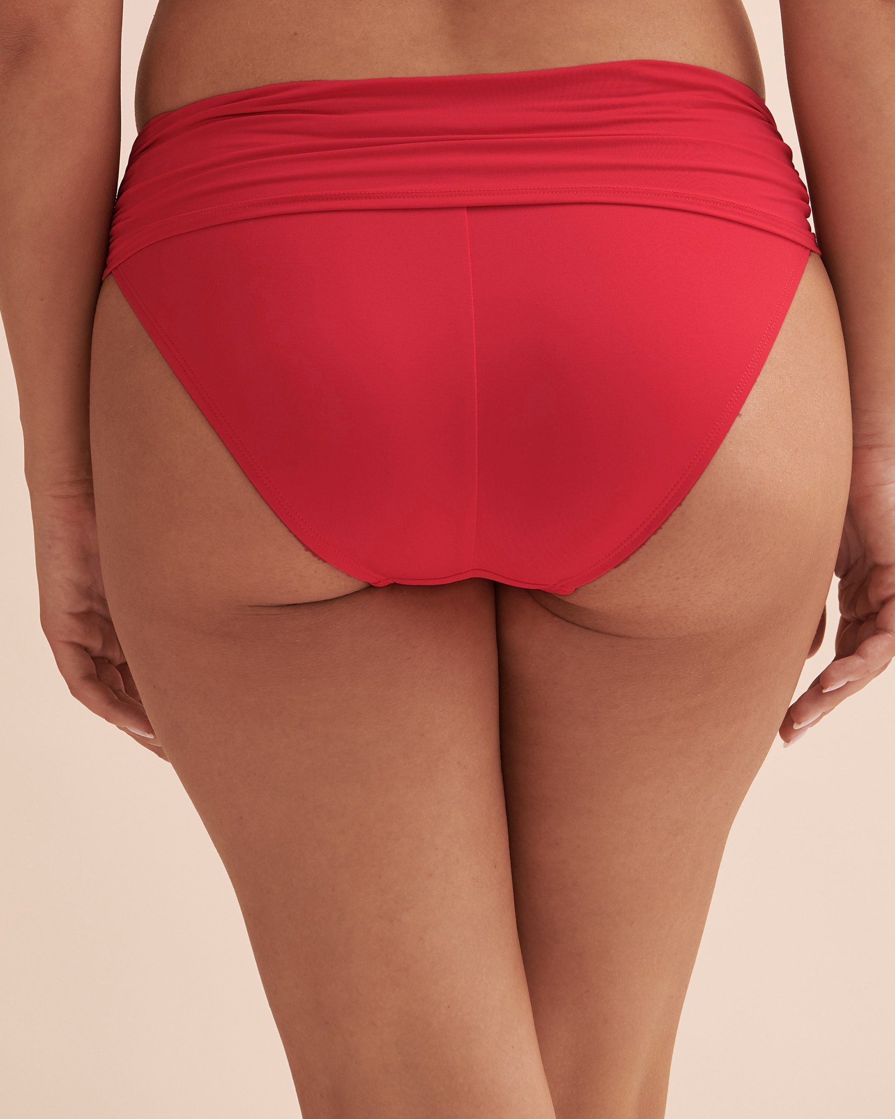 BLEU ROD BEATTIE Kore Sarong Hipster Bikini Bottom Carmine RBKK00511 - View3