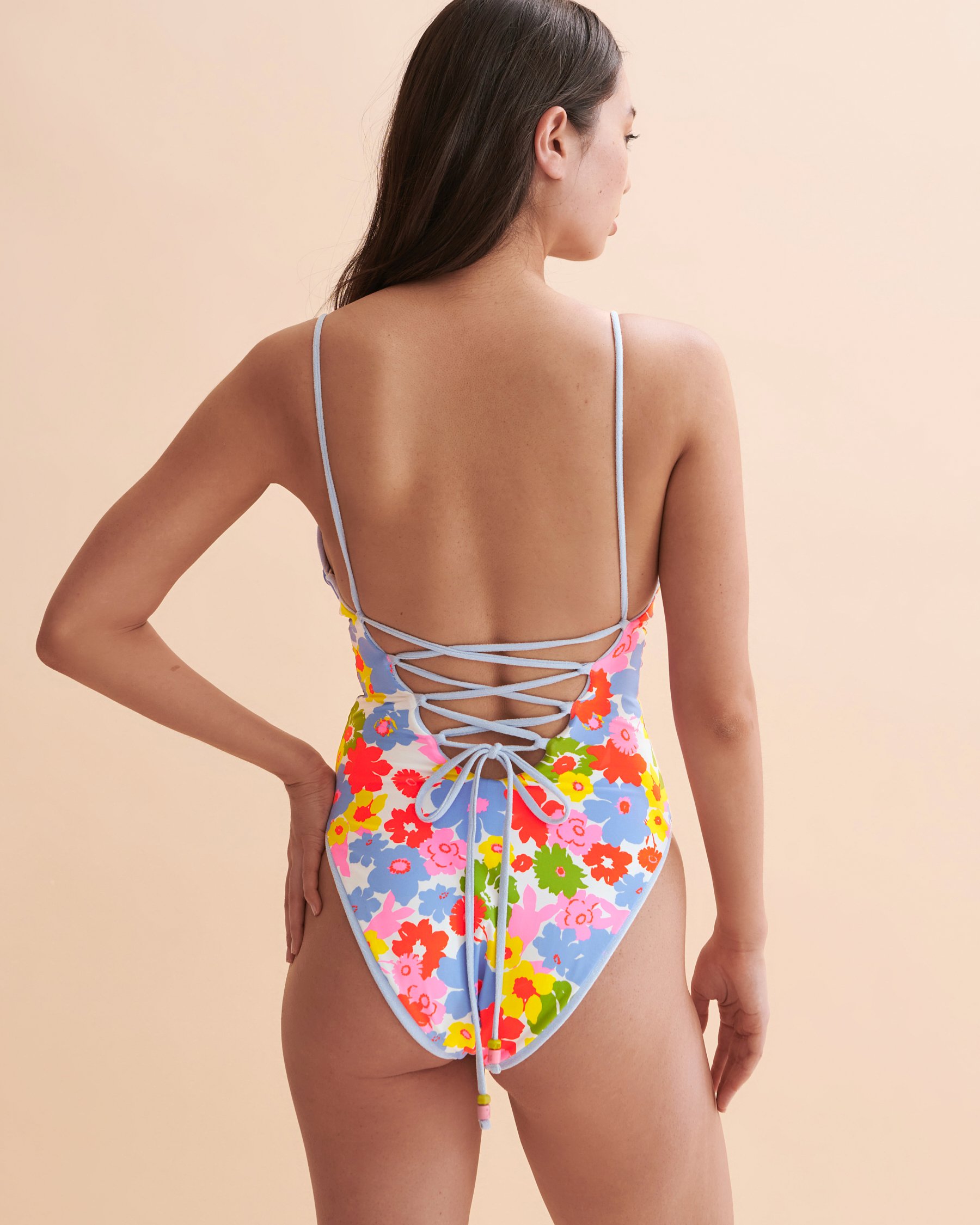 MAAJI Serenity Lavender Reversible One-piece Swimsuit Lavender blue 3530SOB002 - View4