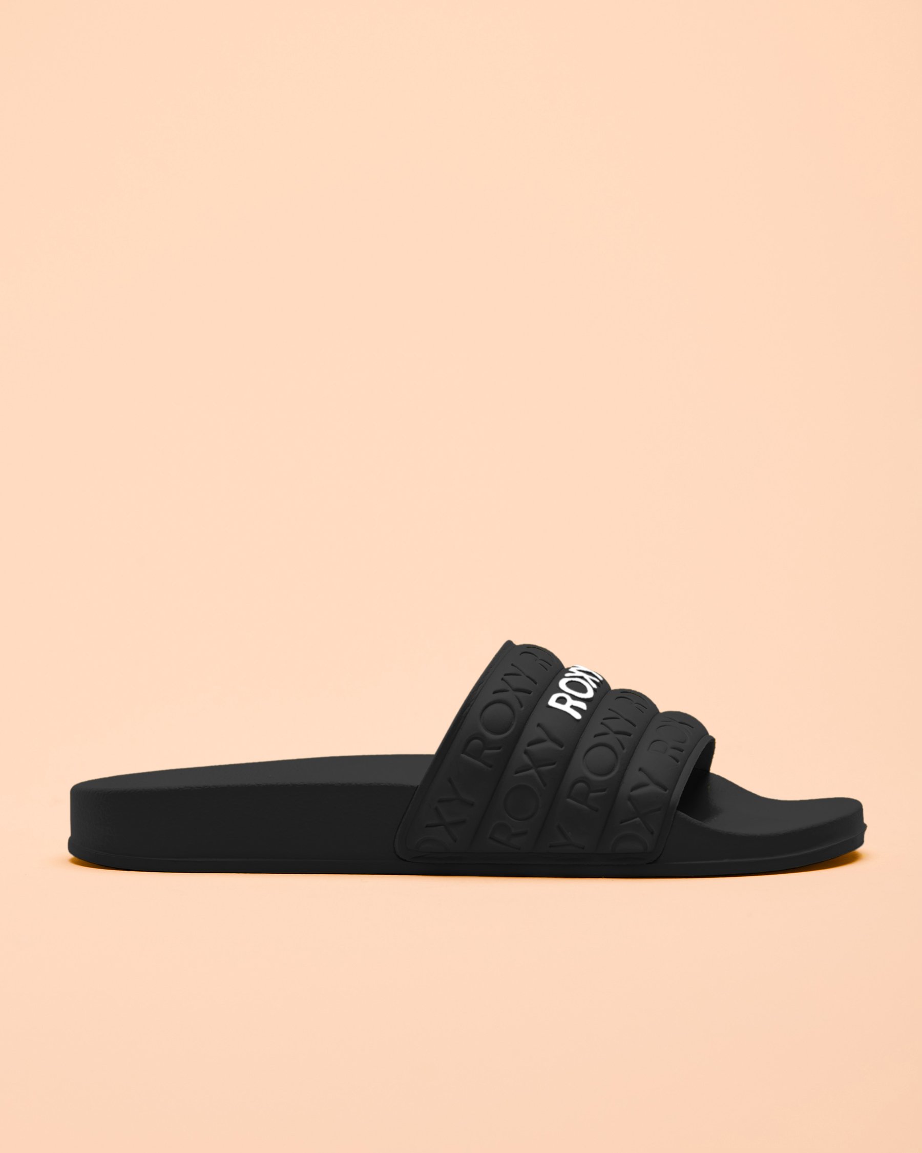 ROXY Sandales Slippy Noir ARJL100999 - Voir2