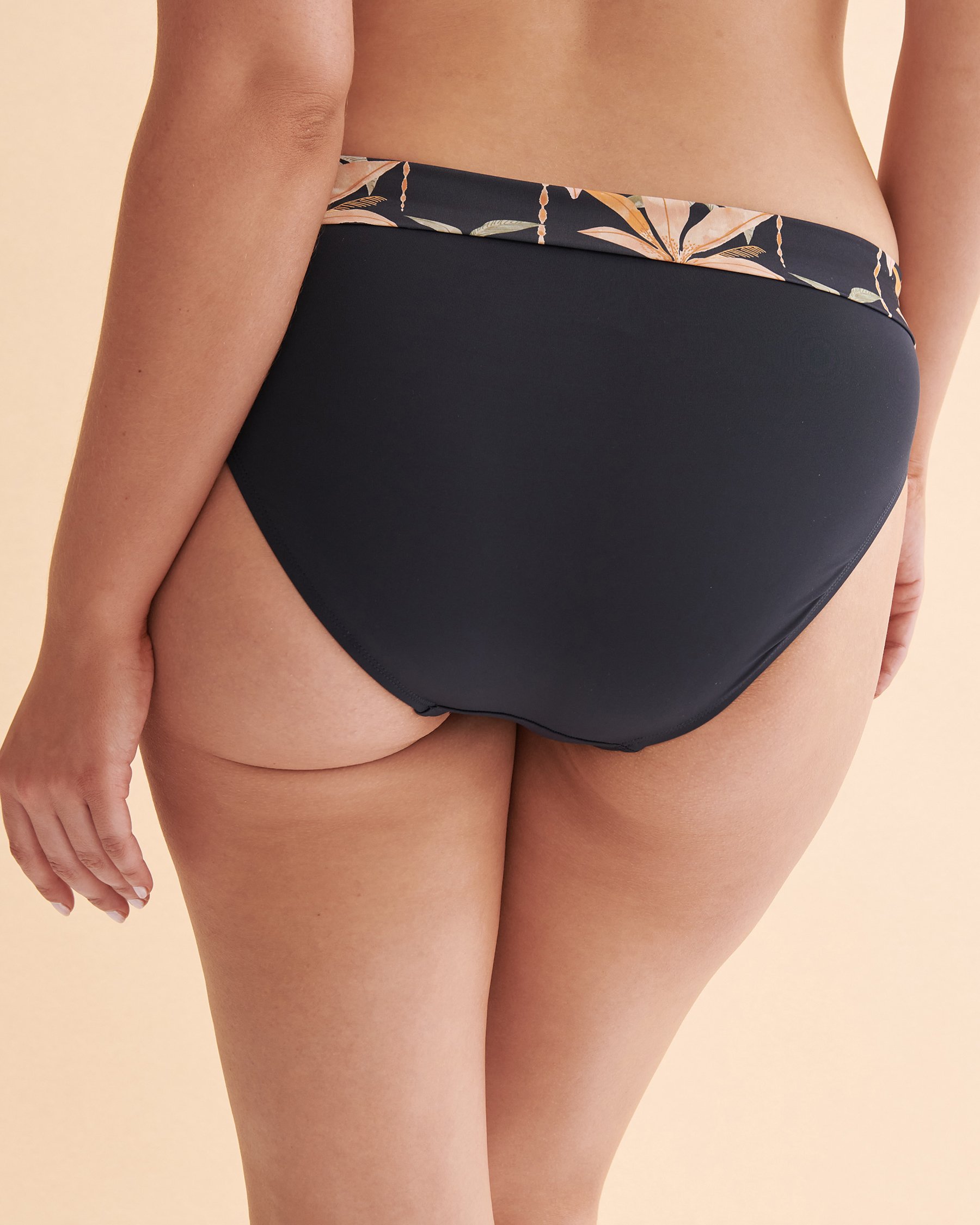 SKYE Mamanuca Foldover Waistband Bikini Bottom Tropical blue SK74338 - View2