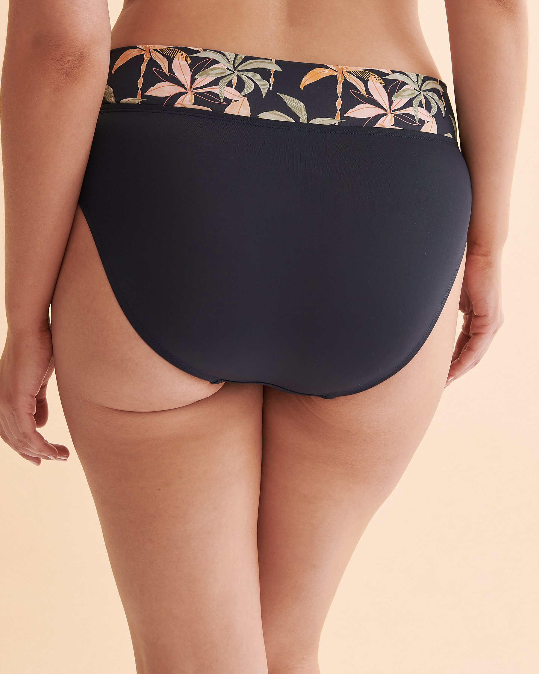 SKYE Mamanuca Foldover Waistband Bikini Bottom Tropical blue SK74338 - View4