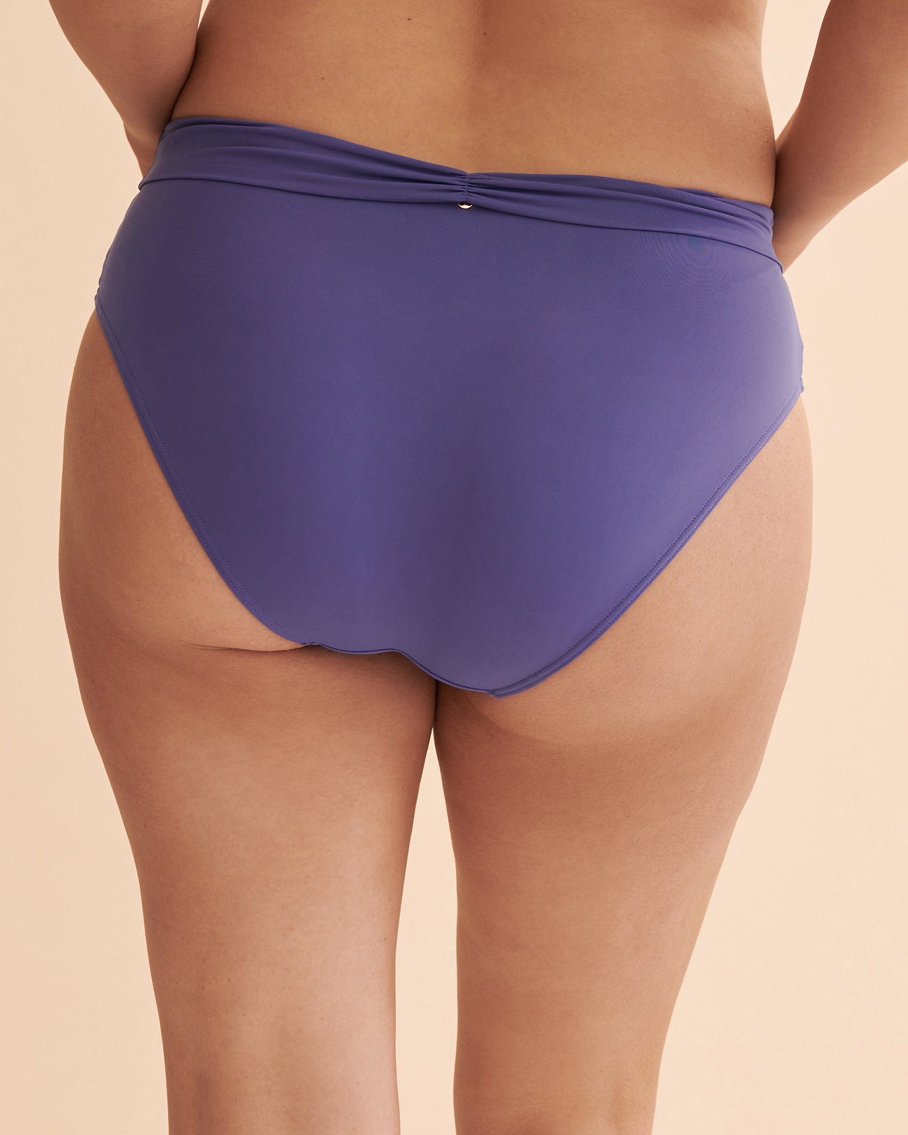 TURQUOISE COUTURE Solid High Waist Bikini Bottom Marlin 01300225 - View6