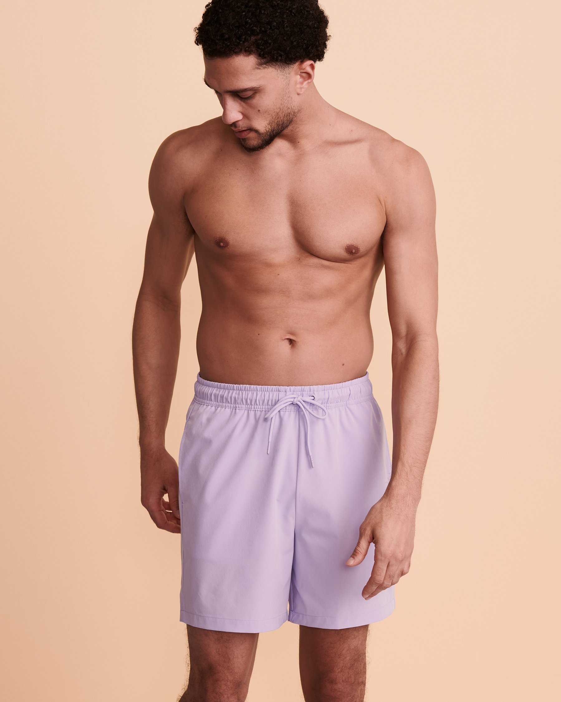 HAMABE Maillot volley avec filet Lavande 04200001 - Voir6