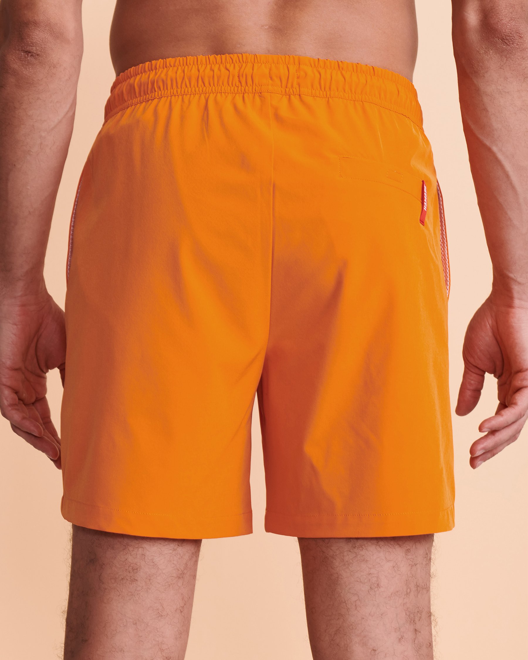 HAMABE Maillot volley avec filet Orange 04200001 - Voir2