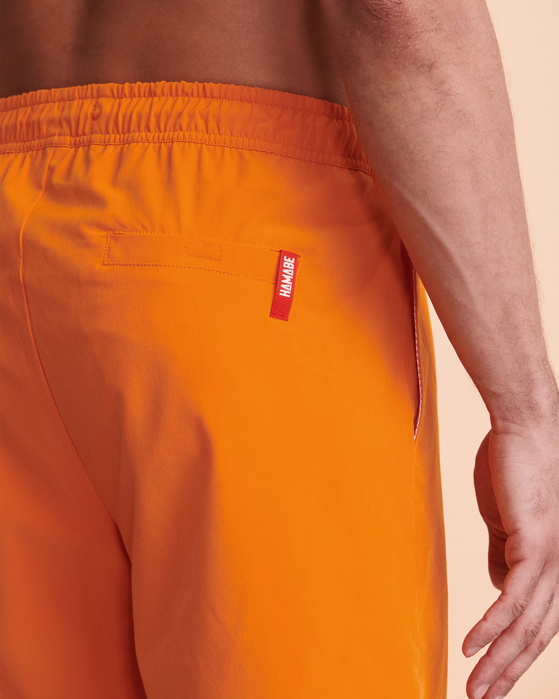 HAMABE Maillot volley avec filet Orange 04200001 - Voir3