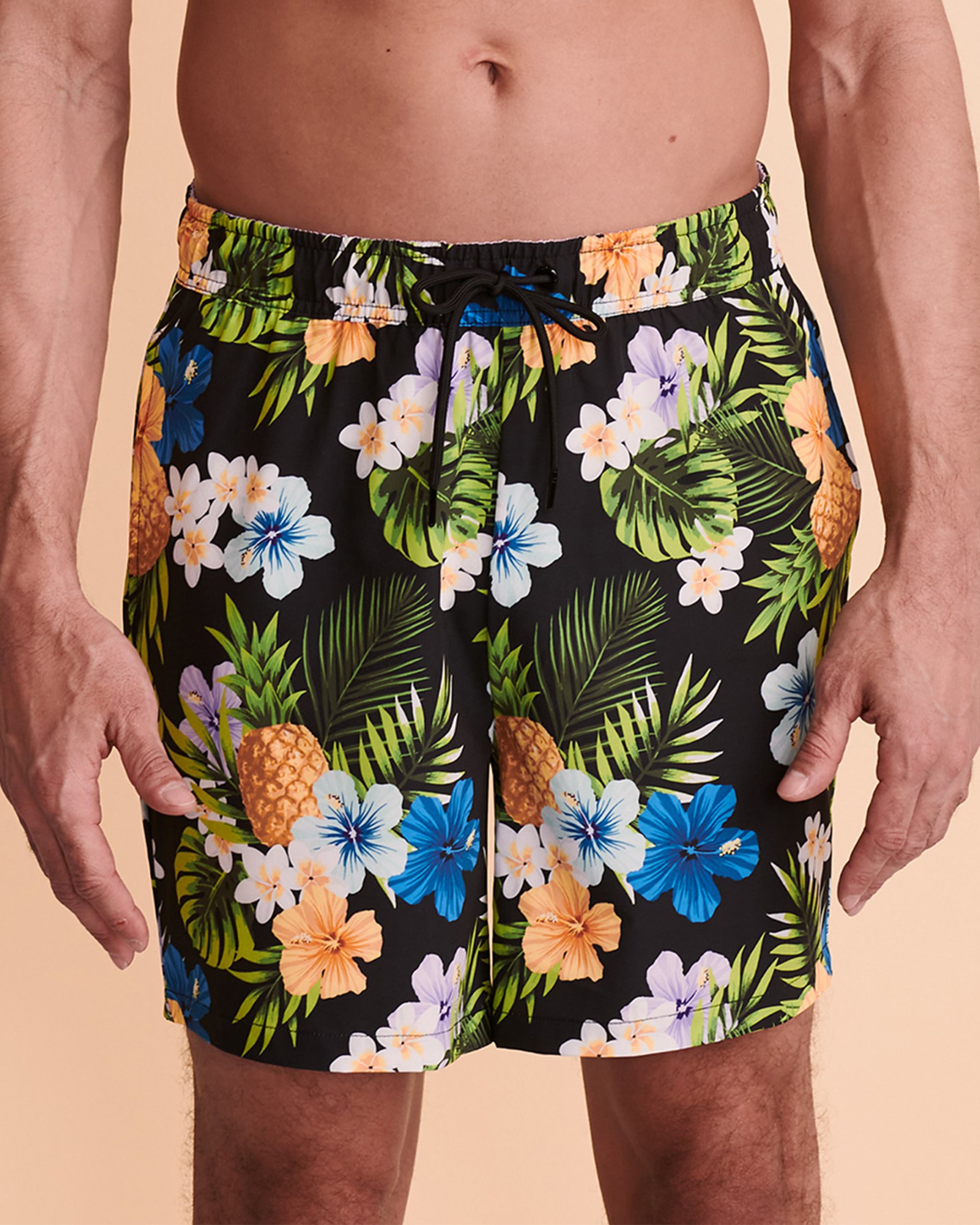 HAMABE Maillot volley avec filet Ananas 04200001 - Voir2