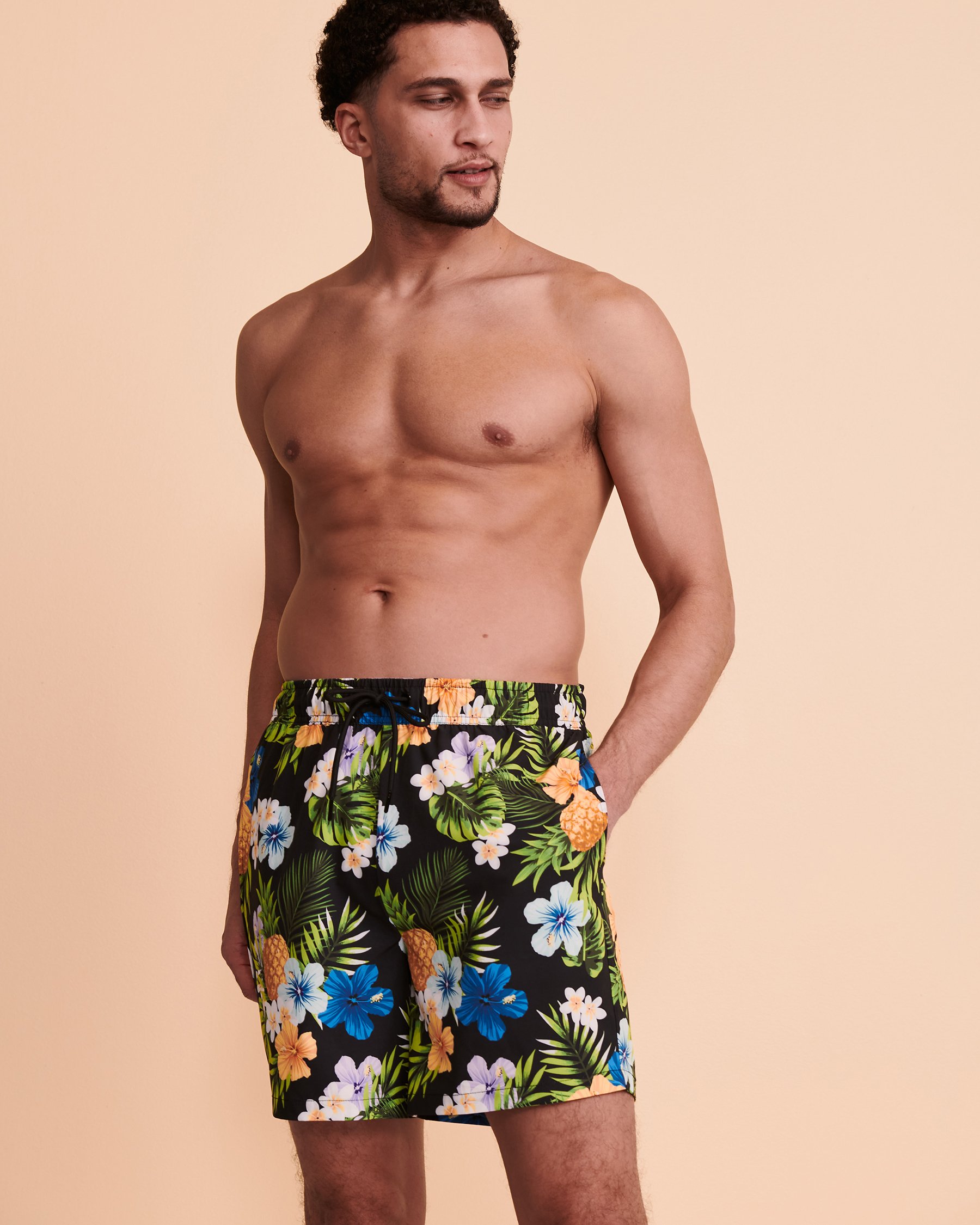 HAMABE Maillot volley avec filet Ananas 04200001 - Voir5