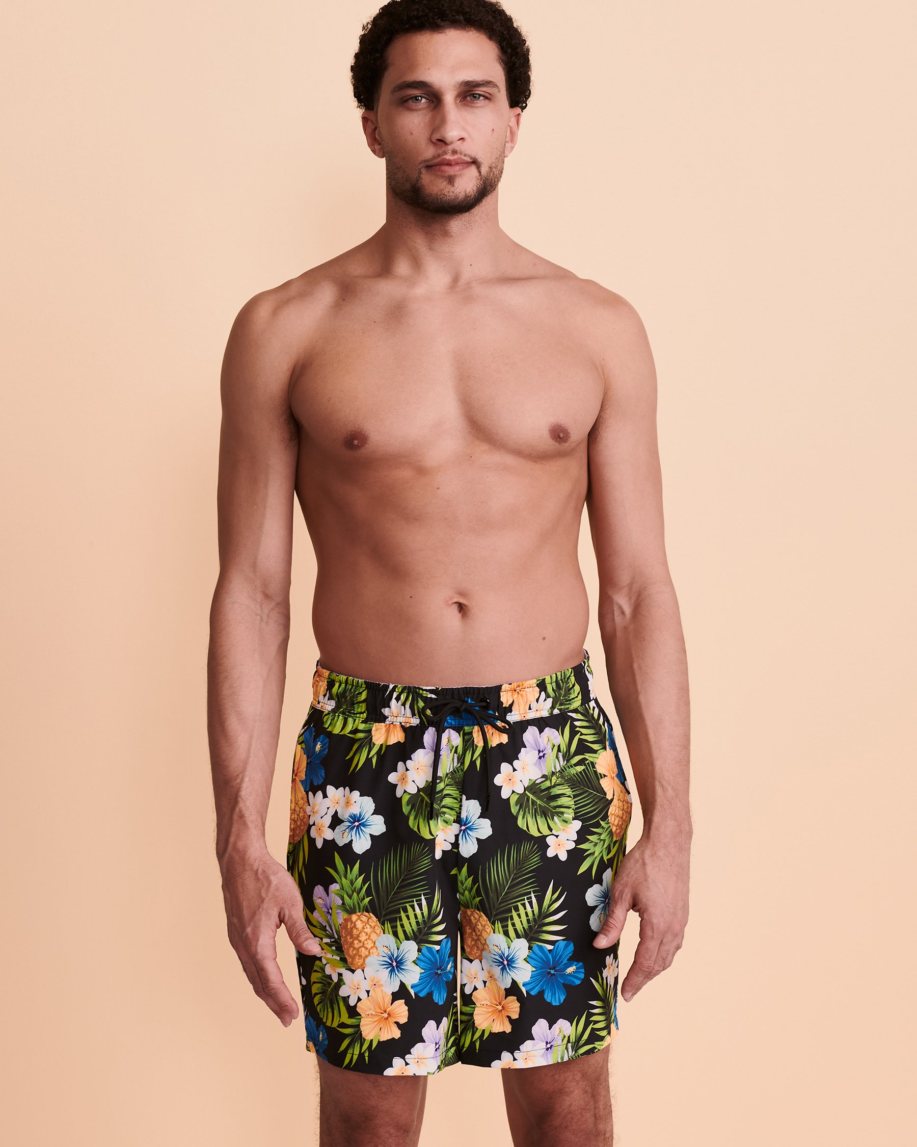 HAMABE Maillot volley avec filet Ananas 04200001 - Voir6