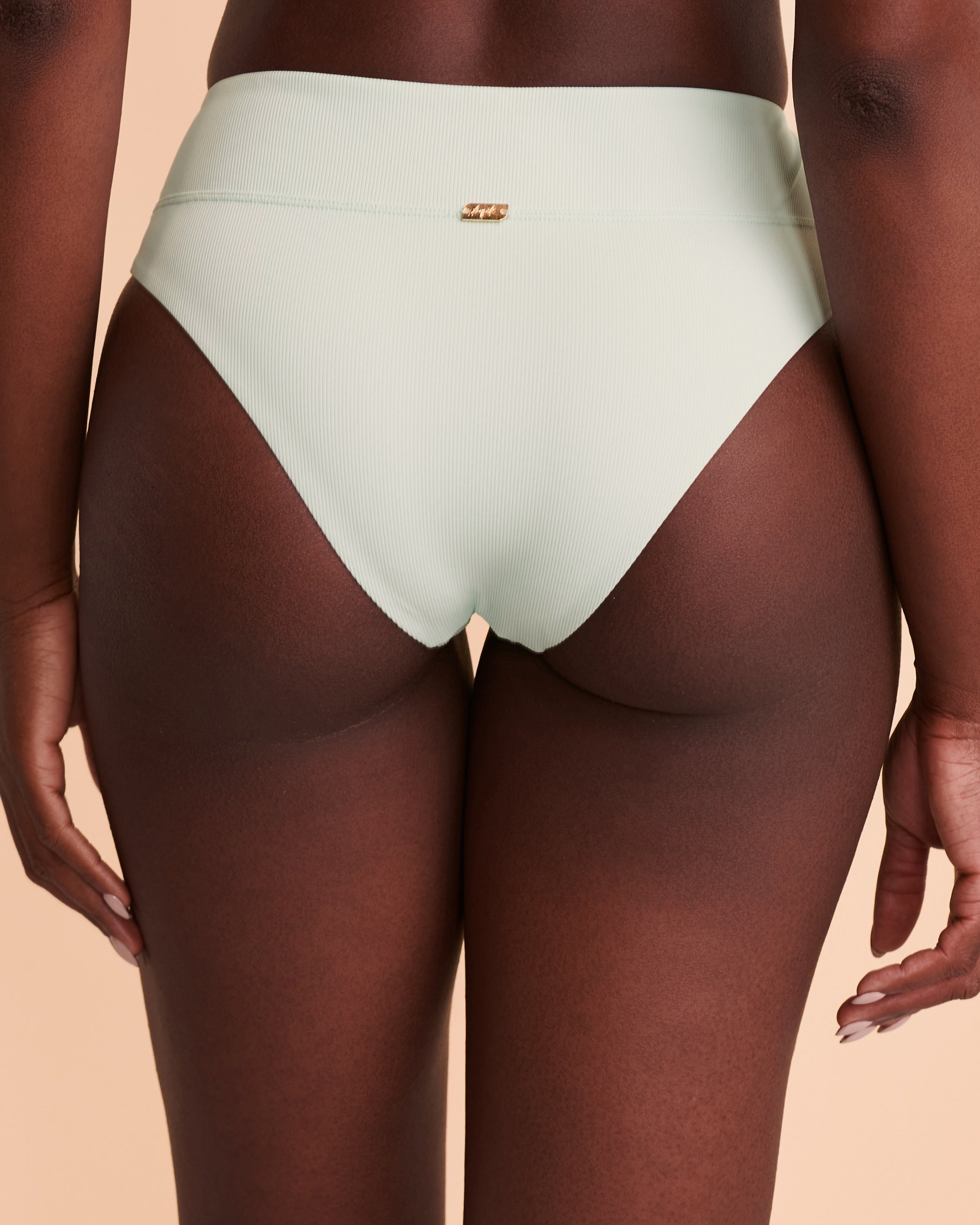 TROPIK RIB High Leg Bikini Bottom Sea blue 01300086 - View2