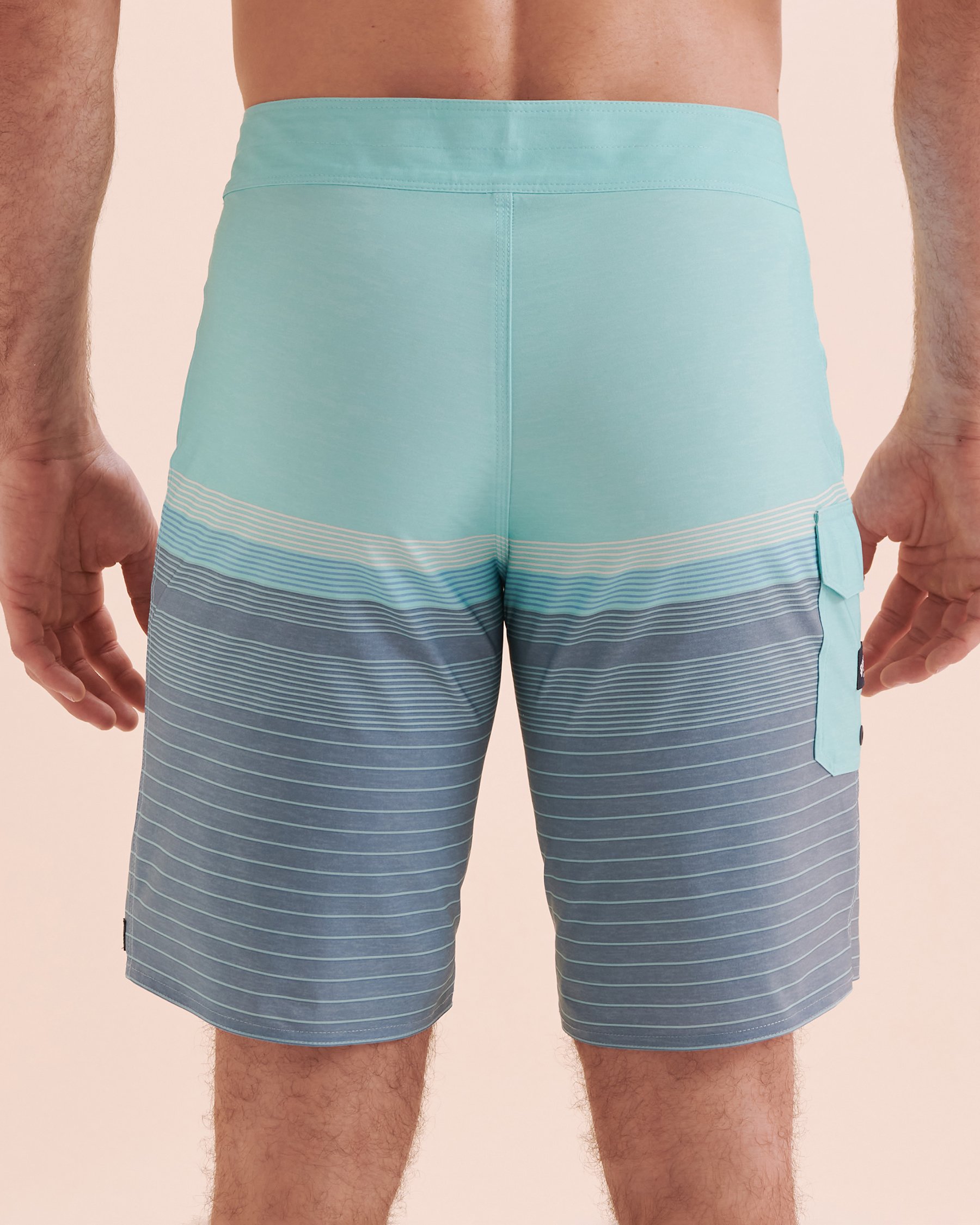 BILLABONG Maillot boardshort All Day Heather Strip Pro Bleu ABYBS00477 - View5