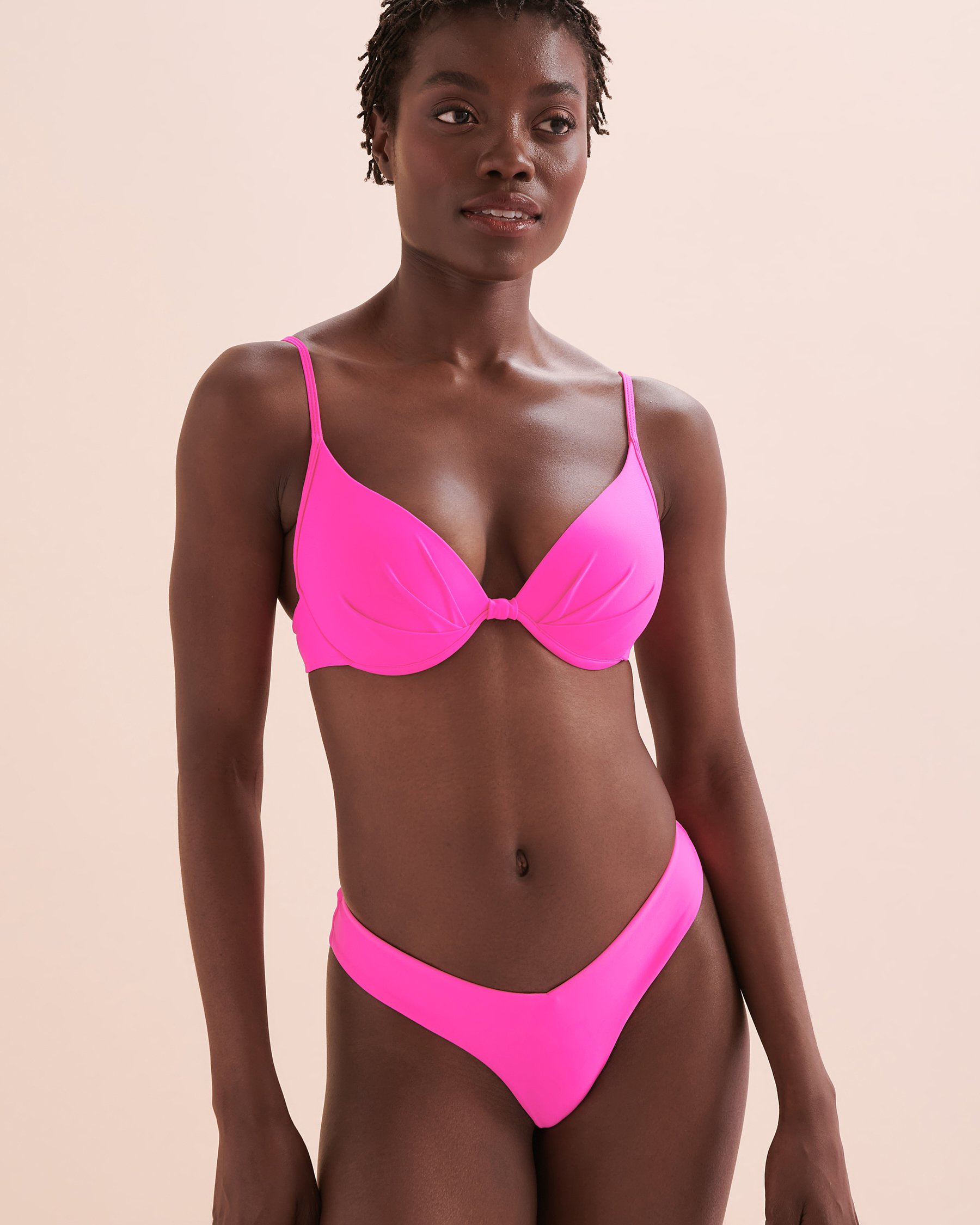 BODY GLOVE Bas de bikini cheeky coupe en V Kendal Smoothies Rose néon 39506155 - Voir6