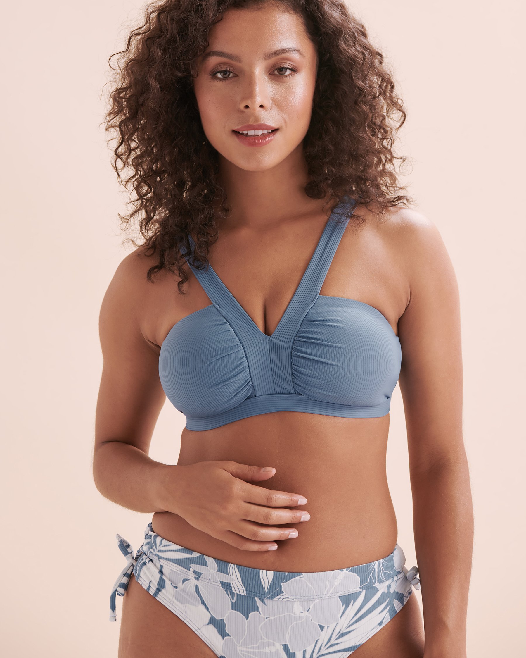 EAU DE SEA Haut de bikini bandeau Oasis Bleu 01100297 - View10