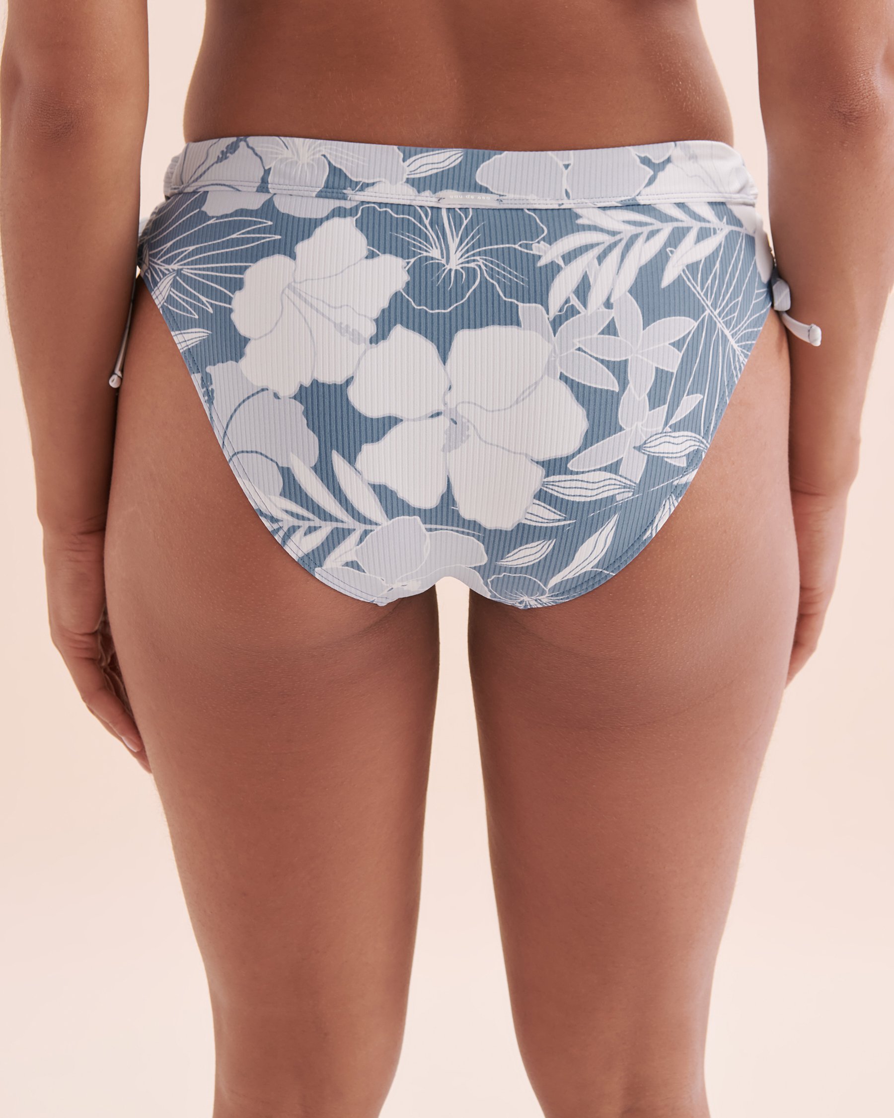 EAU DE SEA Bas de bikini noué aux hanches Oasis Bleu oasis 01300329 - Voir7