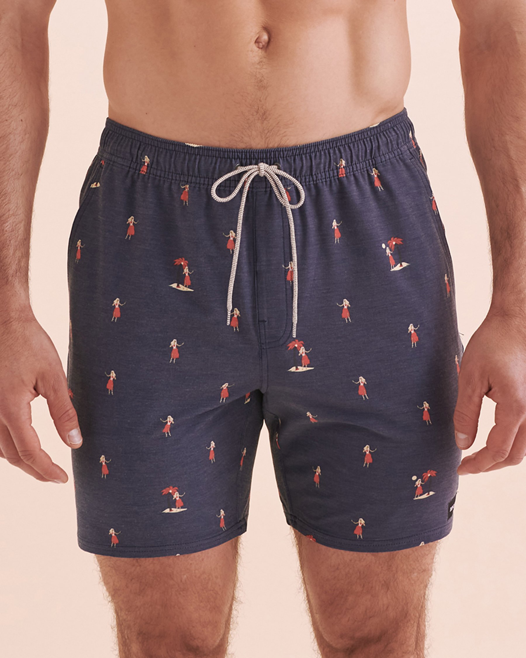 RIP CURL Luau Volley Swimsuit Dark Blue CBOQP9 - View1