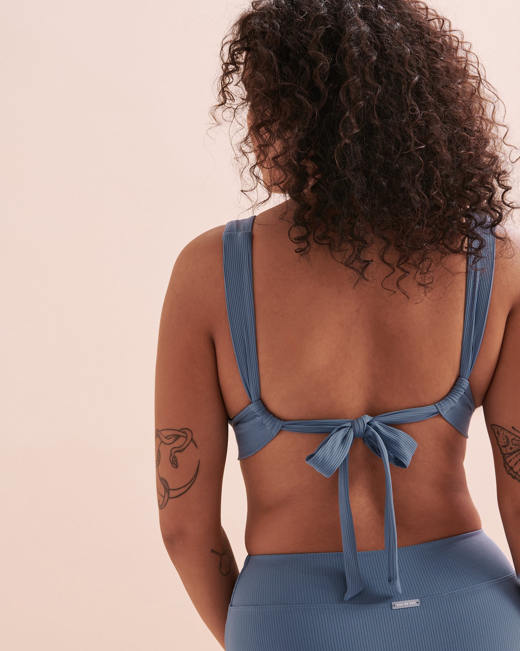 EAU DE SEA Haut de bikini triangle bonnet D Oasis Bleu 01200075 - View7