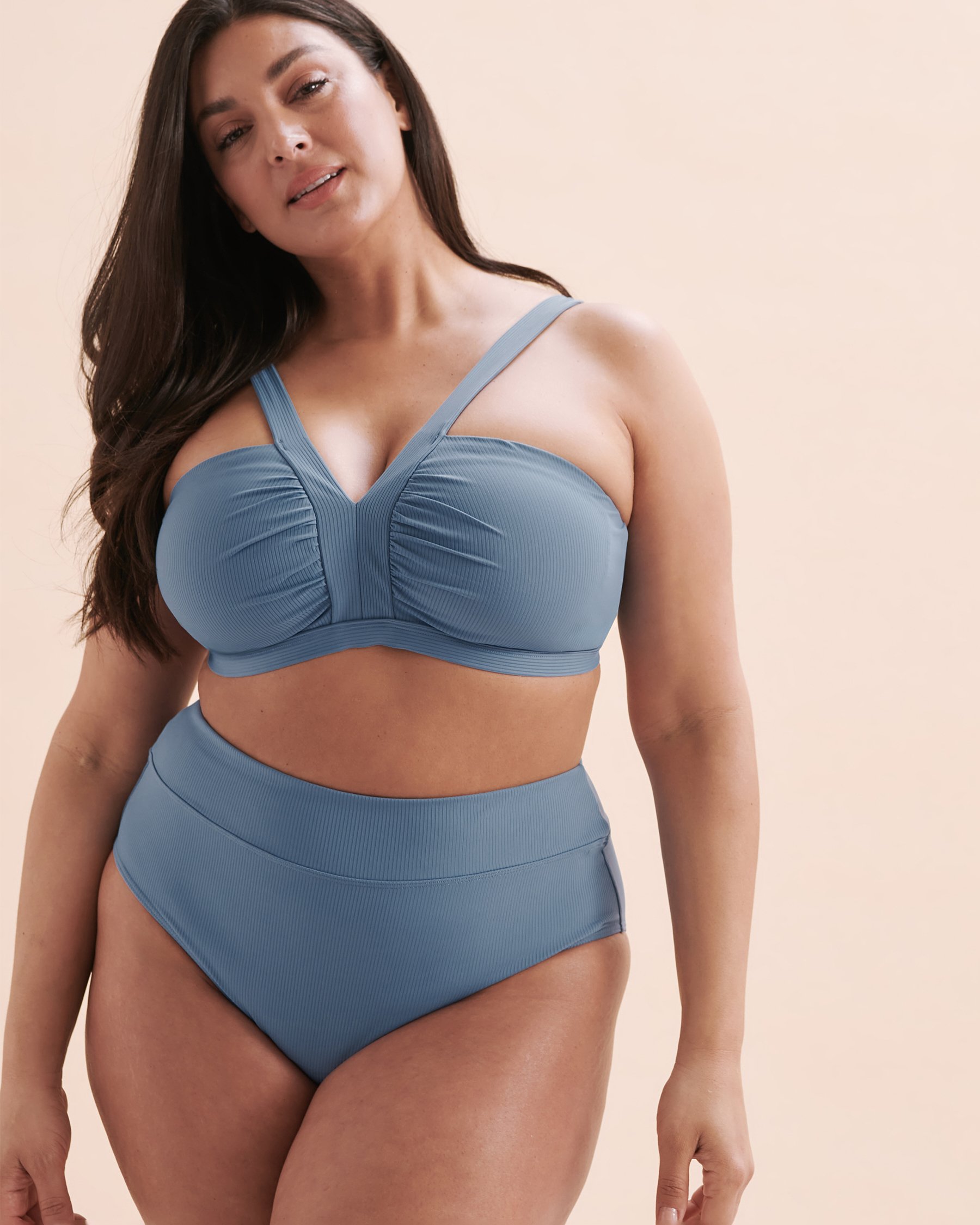 EAU DE SEA Oasis High Waist Bikini Bottom Blue 01300330 - View13