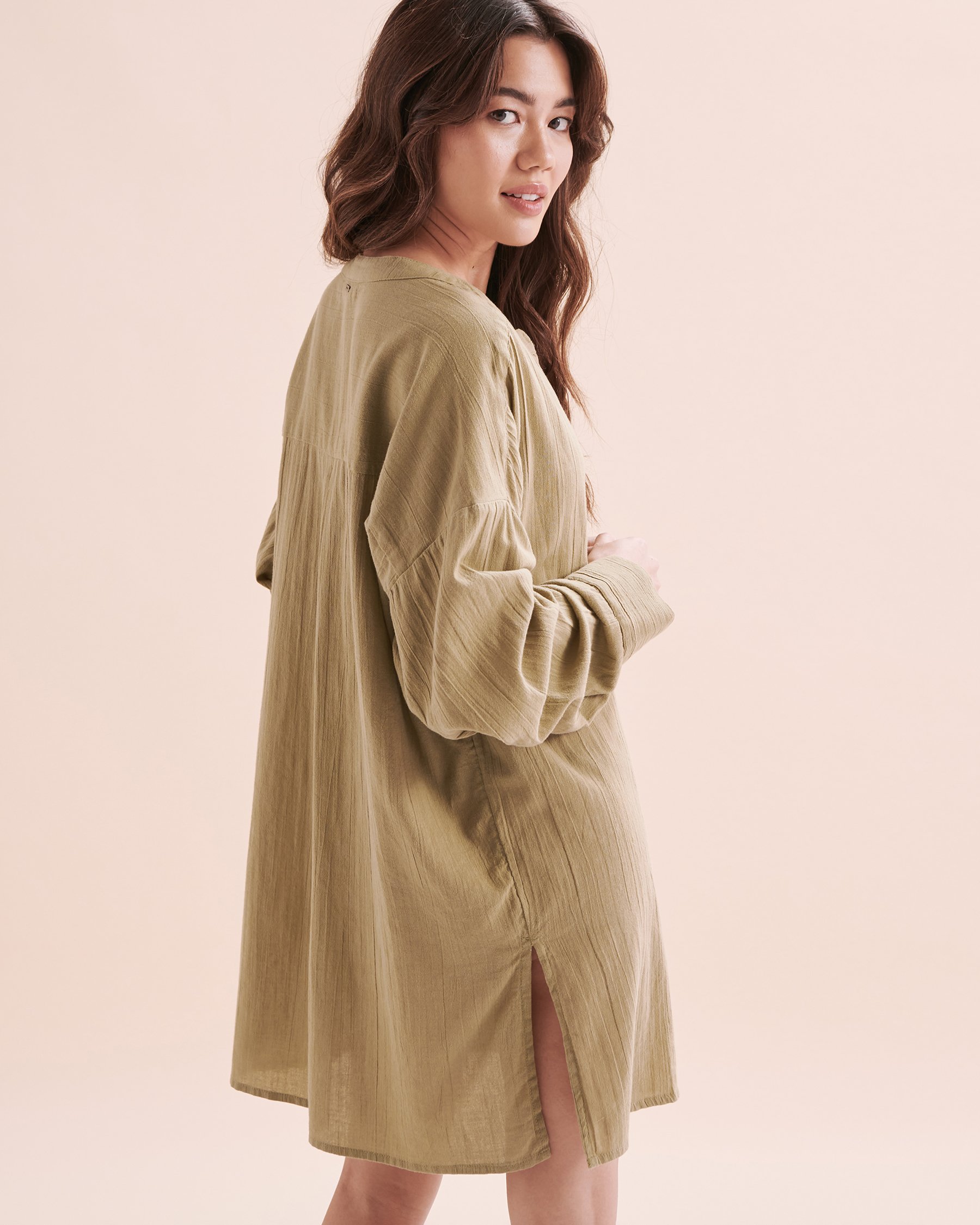O'NEILL Chemise longue manche Belizin Vert pâle SP3404035 - Voir2