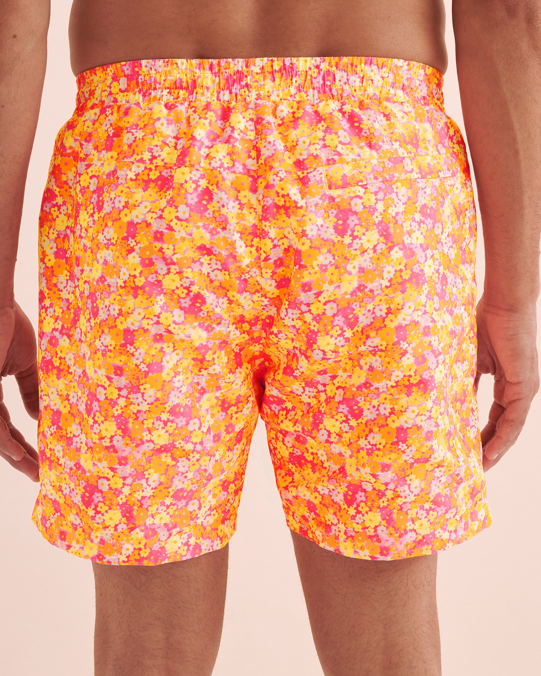 KULANI KINIS Maillot volley Mimosa Meadows Orange champs de mimosas TRUNK110MMEA - View4