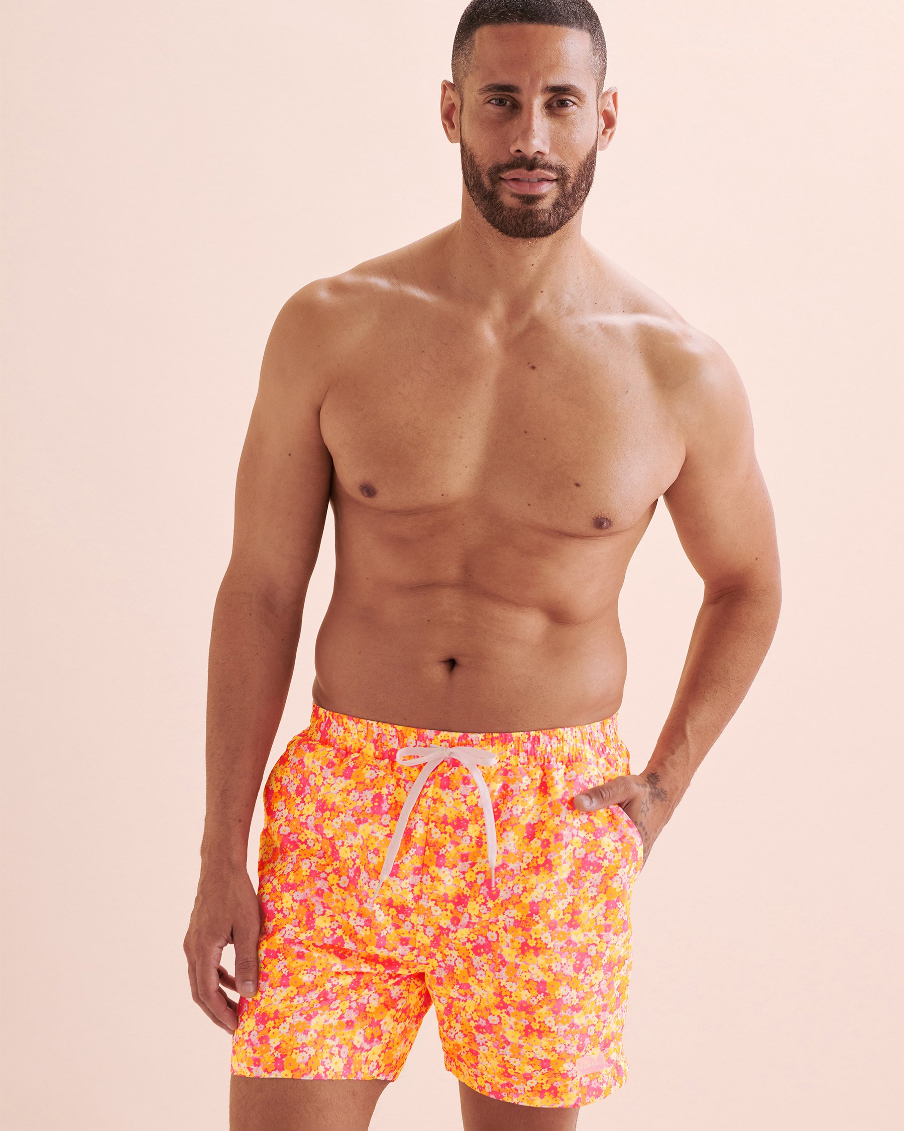 KULANI KINIS Maillot volley Mimosa Meadows Orange champs de mimosas TRUNK110MMEA - View6