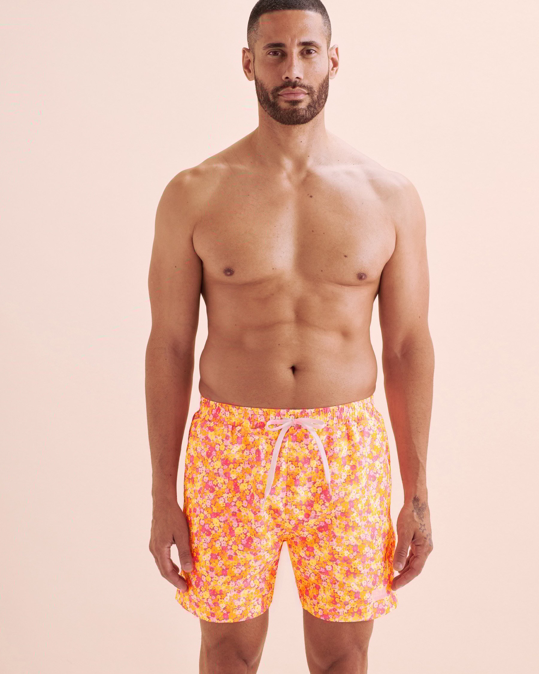 KULANI KINIS Maillot volley Mimosa Meadows Orange champs de mimosas TRUNK110MMEA - View7