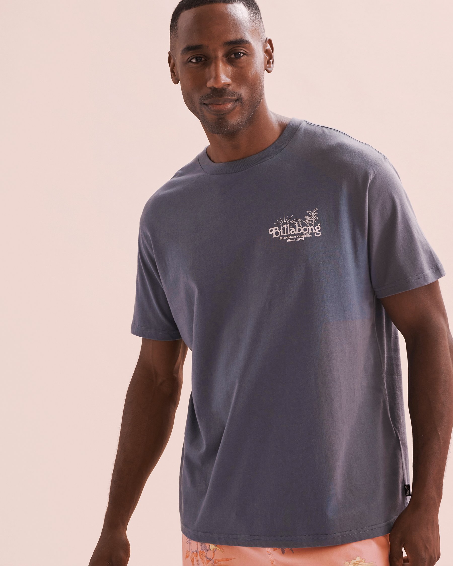 BILLABONG T-shirt Lounge Bleu grisé ABYZT02529 - Voir1