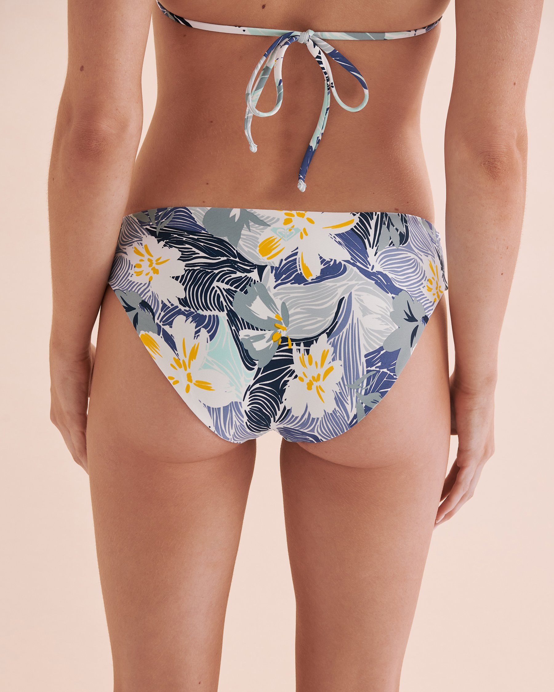 ROXY PT Beach Classics Reversible Hipster Bikini Bottom Smooth Blue Waters 434000906 - View3