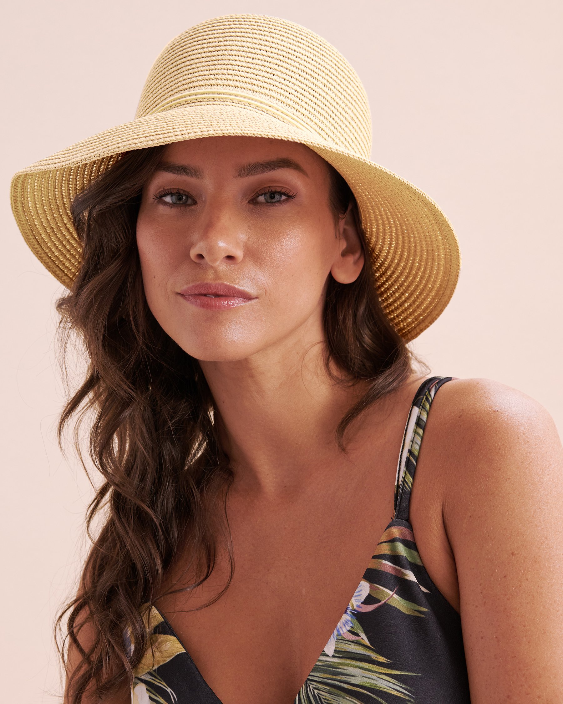 SARAJANE Chapeau cloche avec ruban étoile de mer Beige 24SJ2162 - Voir1