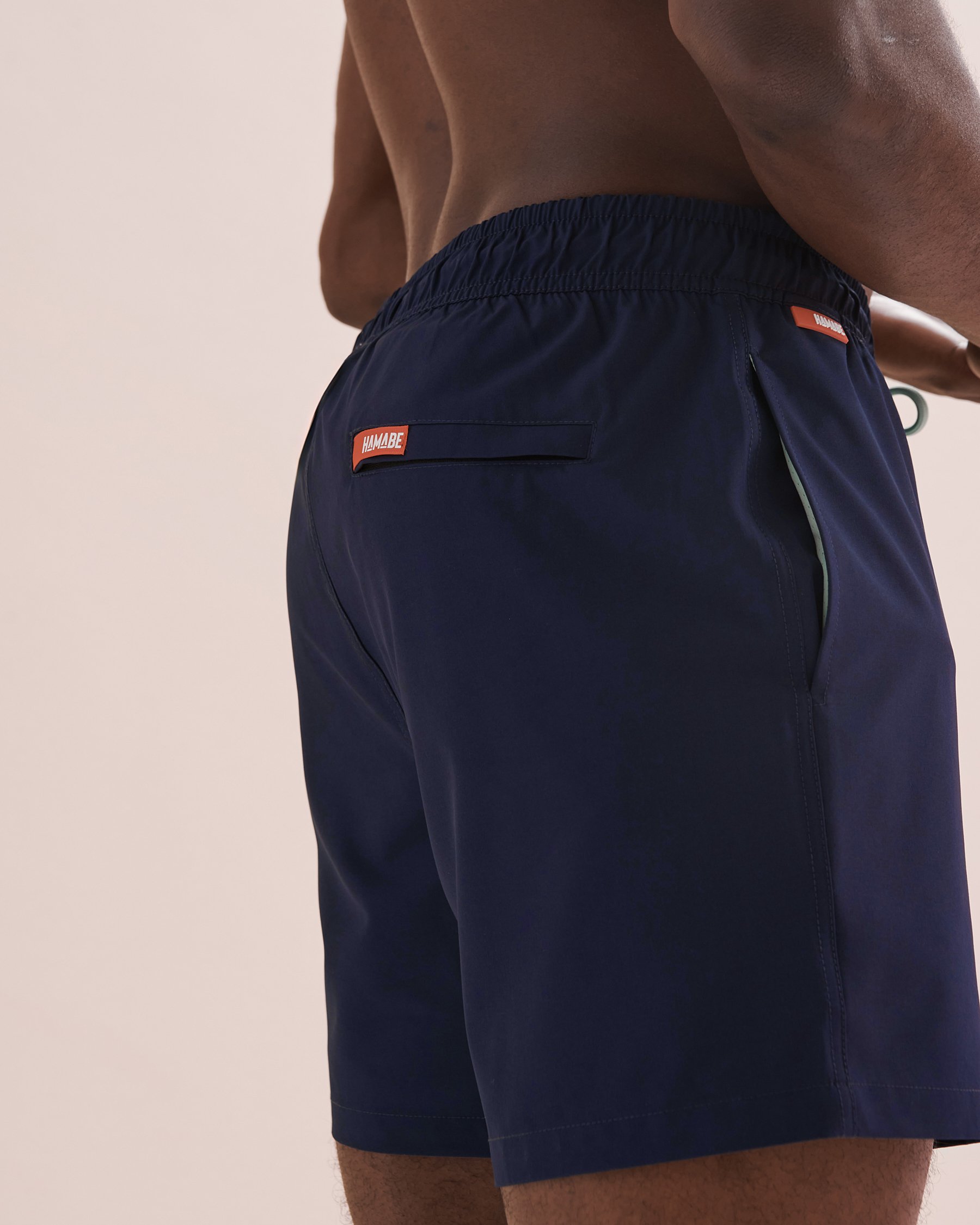 HAMABE Volley Swimsuit Maritime Blue 03100036 - View5
