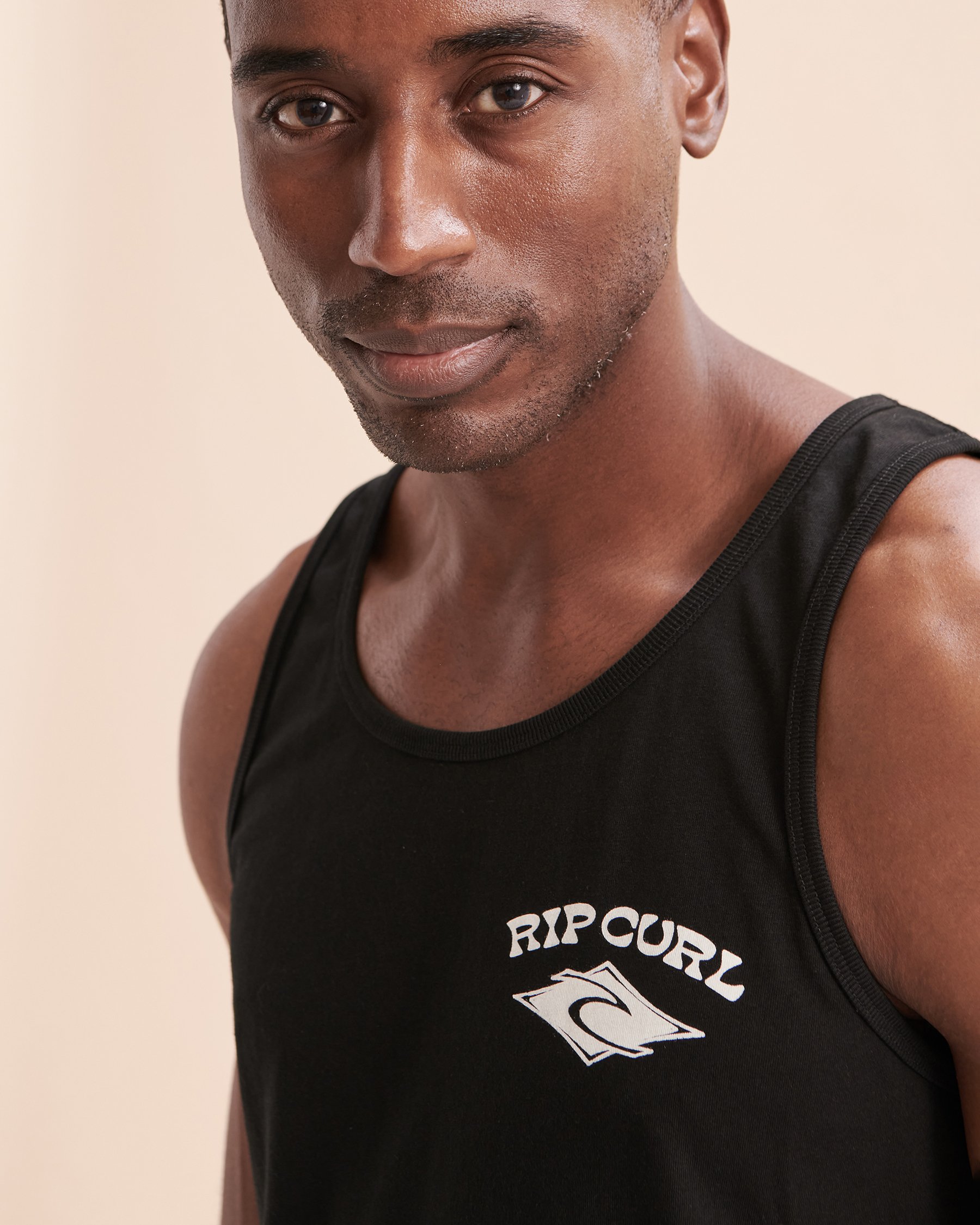 RIP CURL Alignment Tank Top Black 0M4MTE - View3