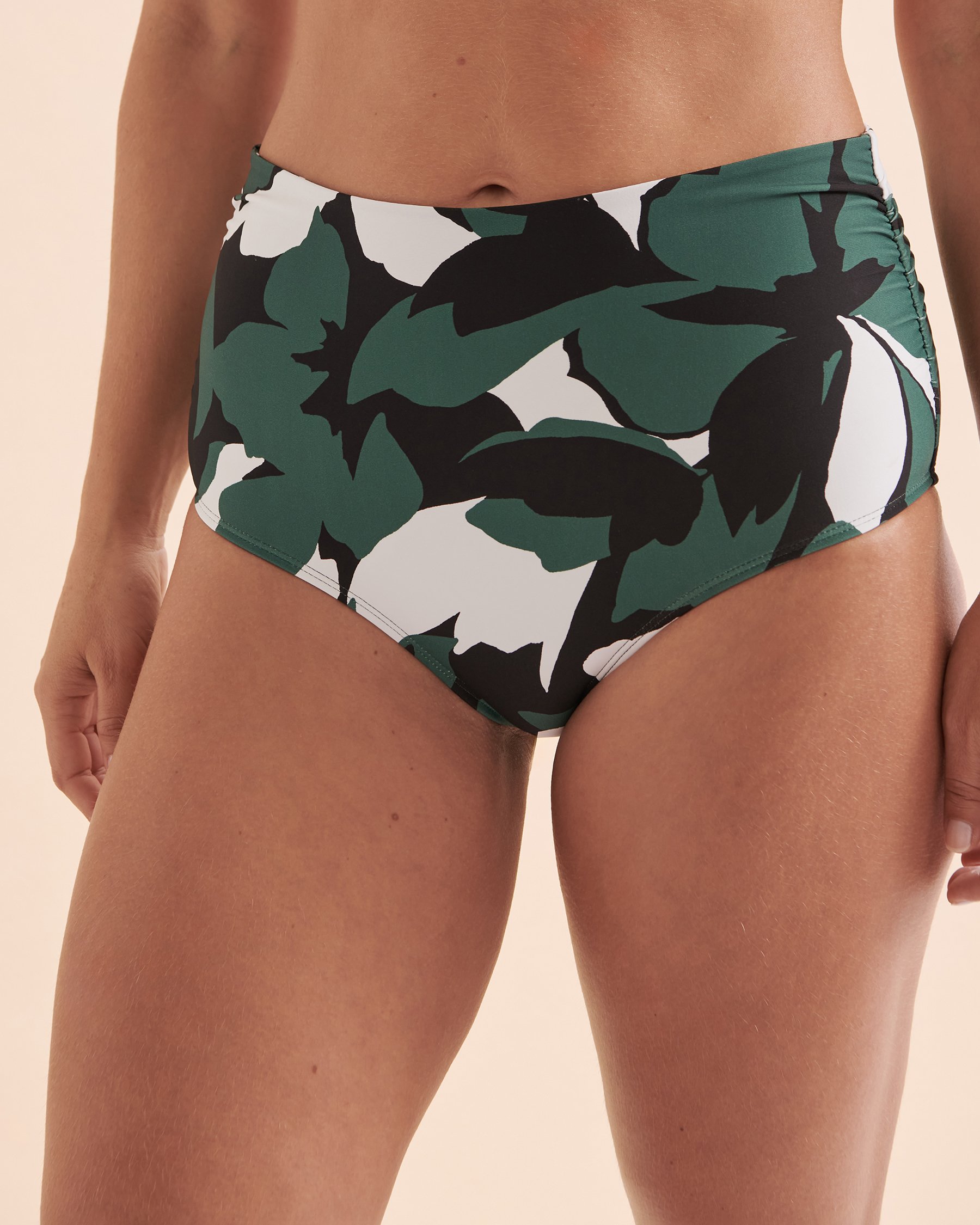 ANNE COLE Bas de bikini taille haute Desert Bloom Multicolore 24MB36074 - Voir1