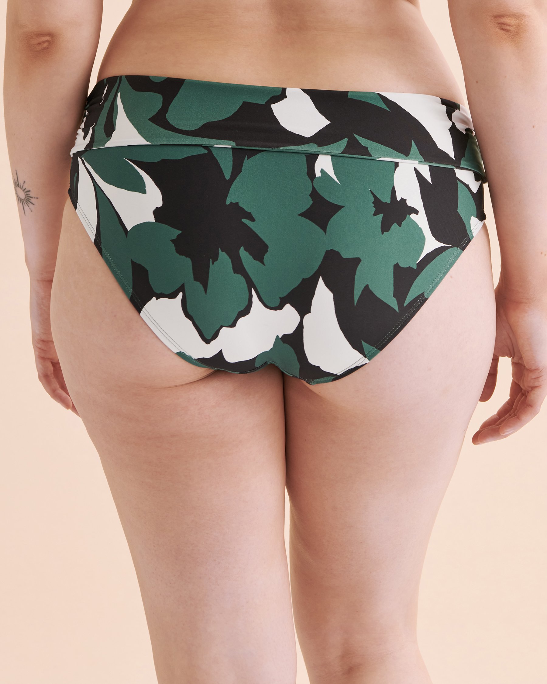 ANNE COLE Bas de bikini taille haute Desert Bloom Multicolore 24MB36074 - Voir2