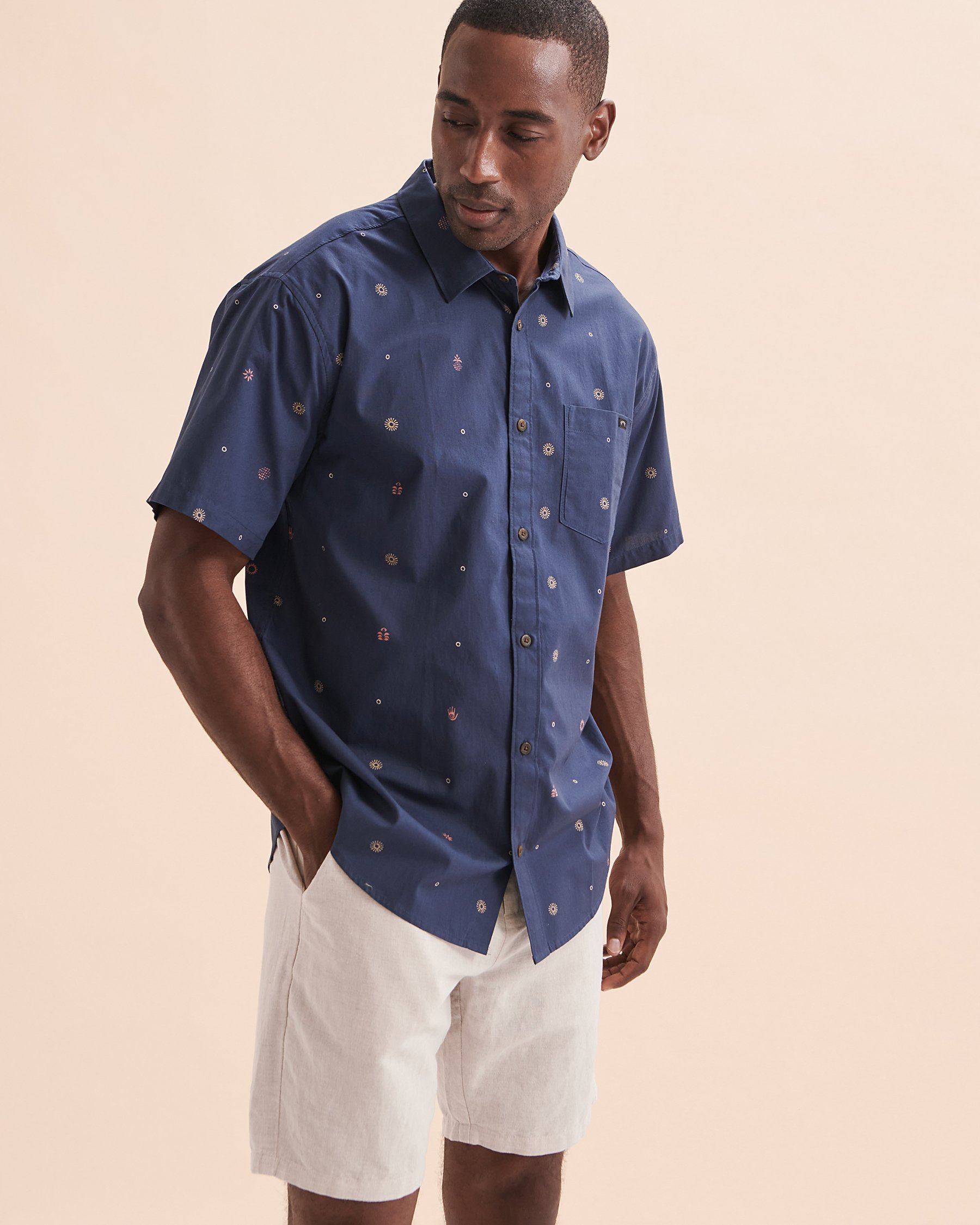BILLABONG Chemise à manches courtes Sundays Mini Bleu ABYWT00232 - Voir1