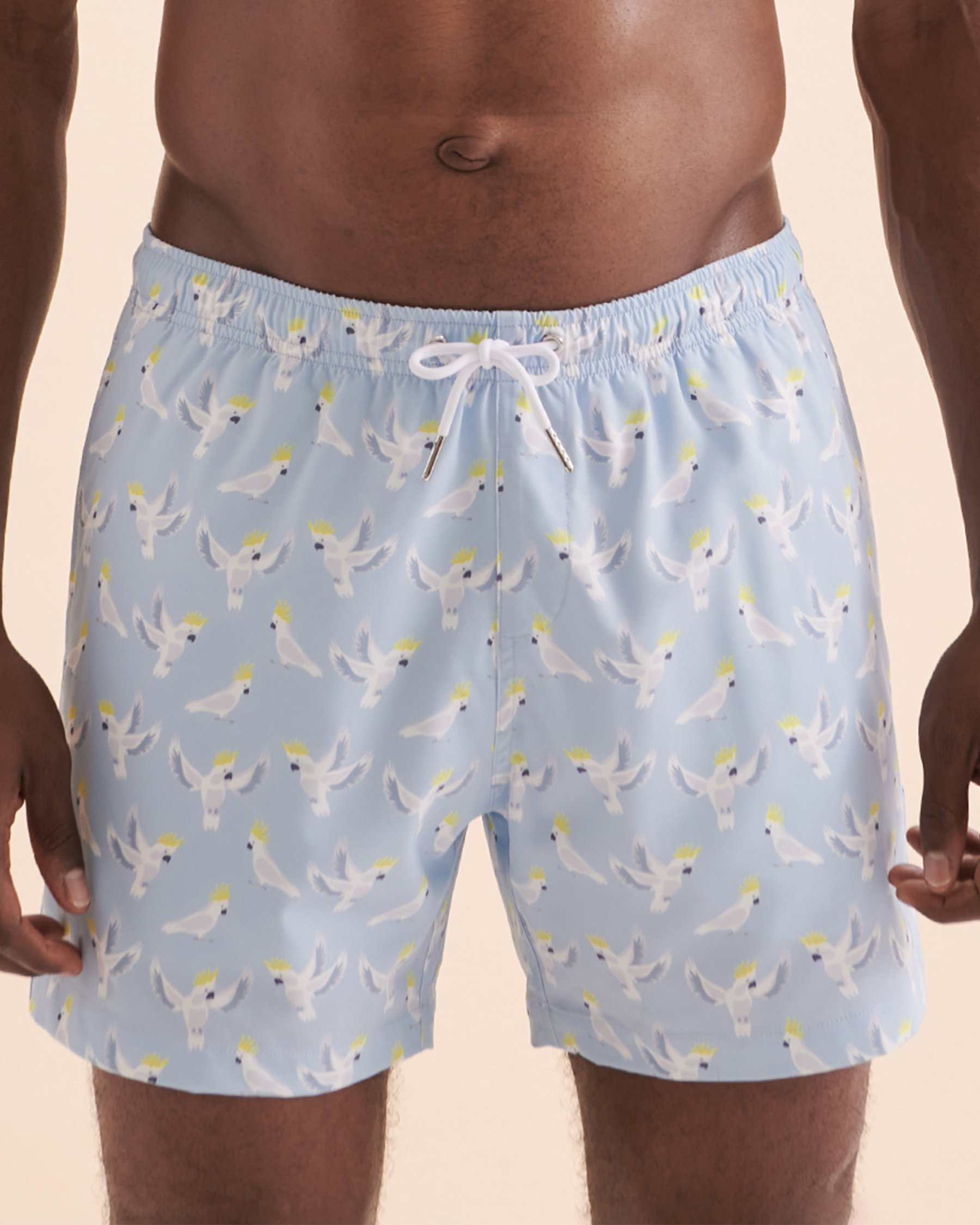 BERMIES Cockatoo Volley Swimsuit Blue light CKATOO-CLAL - View3