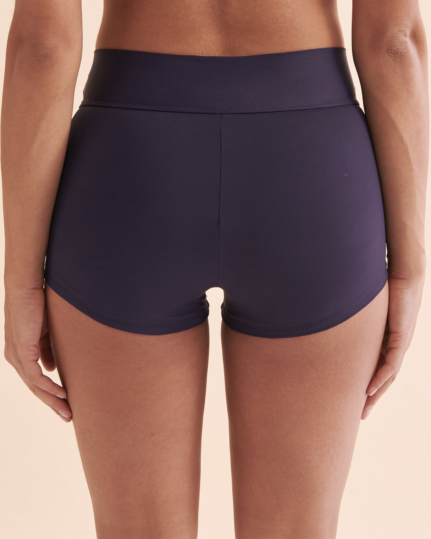 NAUTICA Core Boyshort Bikini Bottom Deep Sea Blue 8LB302A - View2