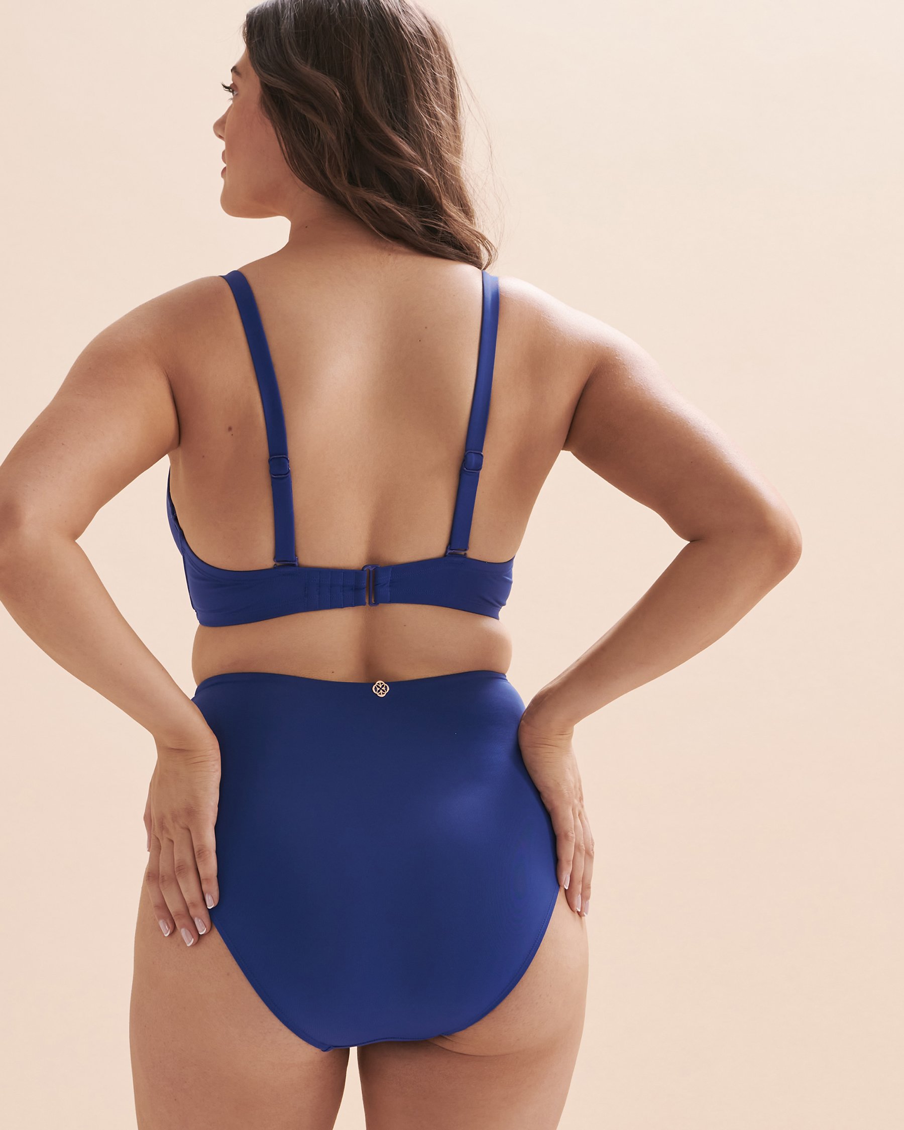 TURQUOISE COUTURE Haut de bikini push-up bonnet D Blue azur 01200060 - Voir3