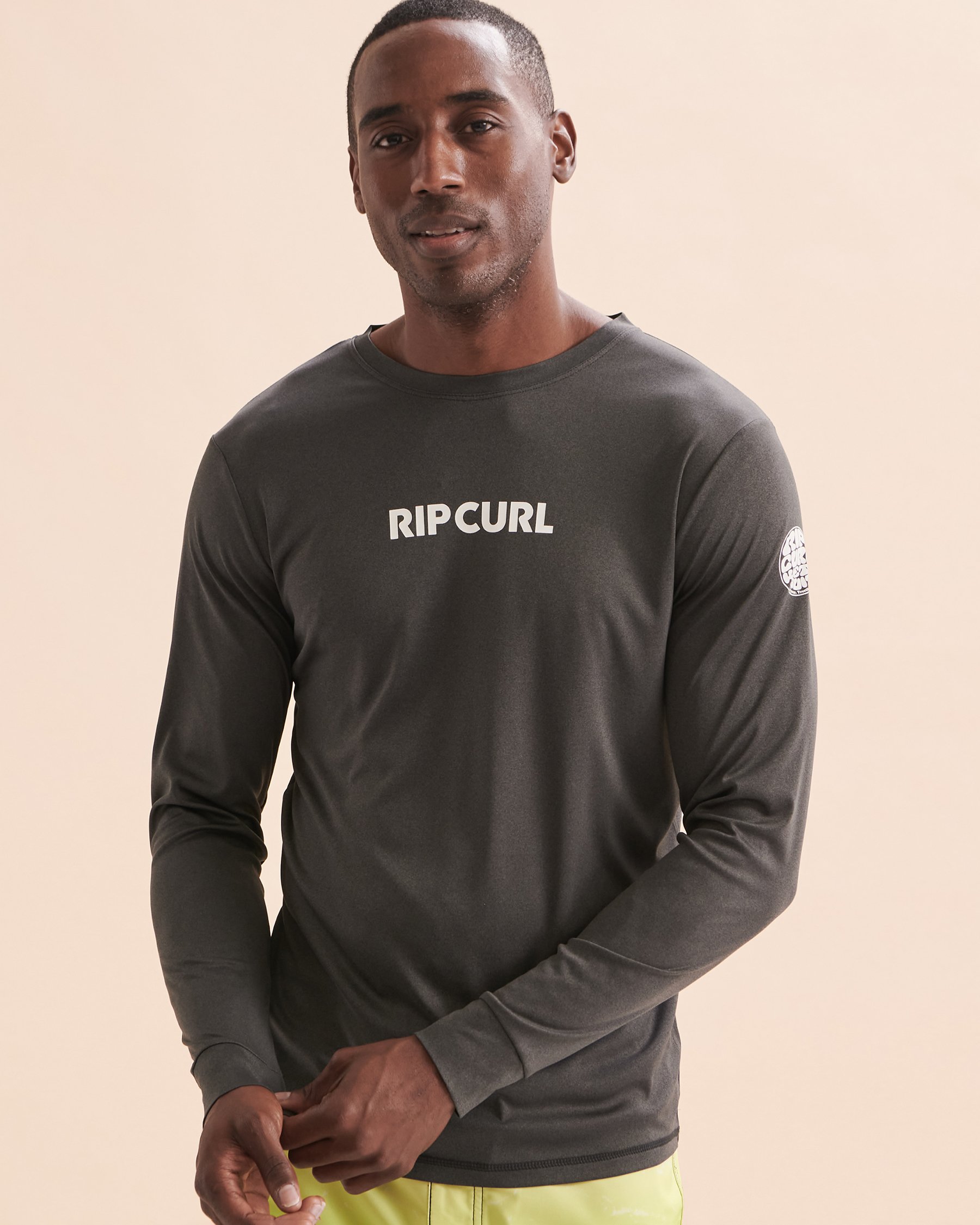 RIP CURL Dawn Patrol Rashguard manches longues UV Noir 151MRV - Voir1