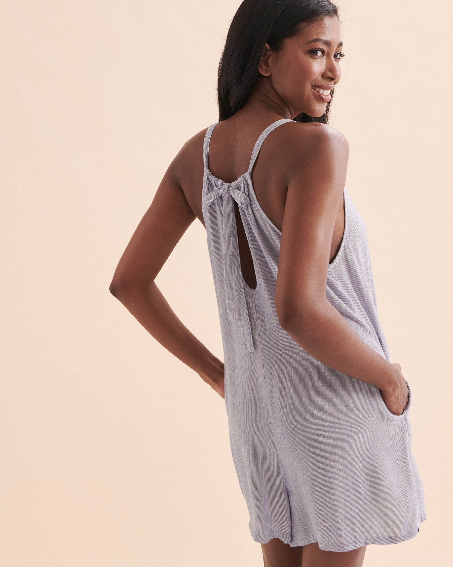 EIDON Combishort sans manches Suri Denim 35245690 - Voir2