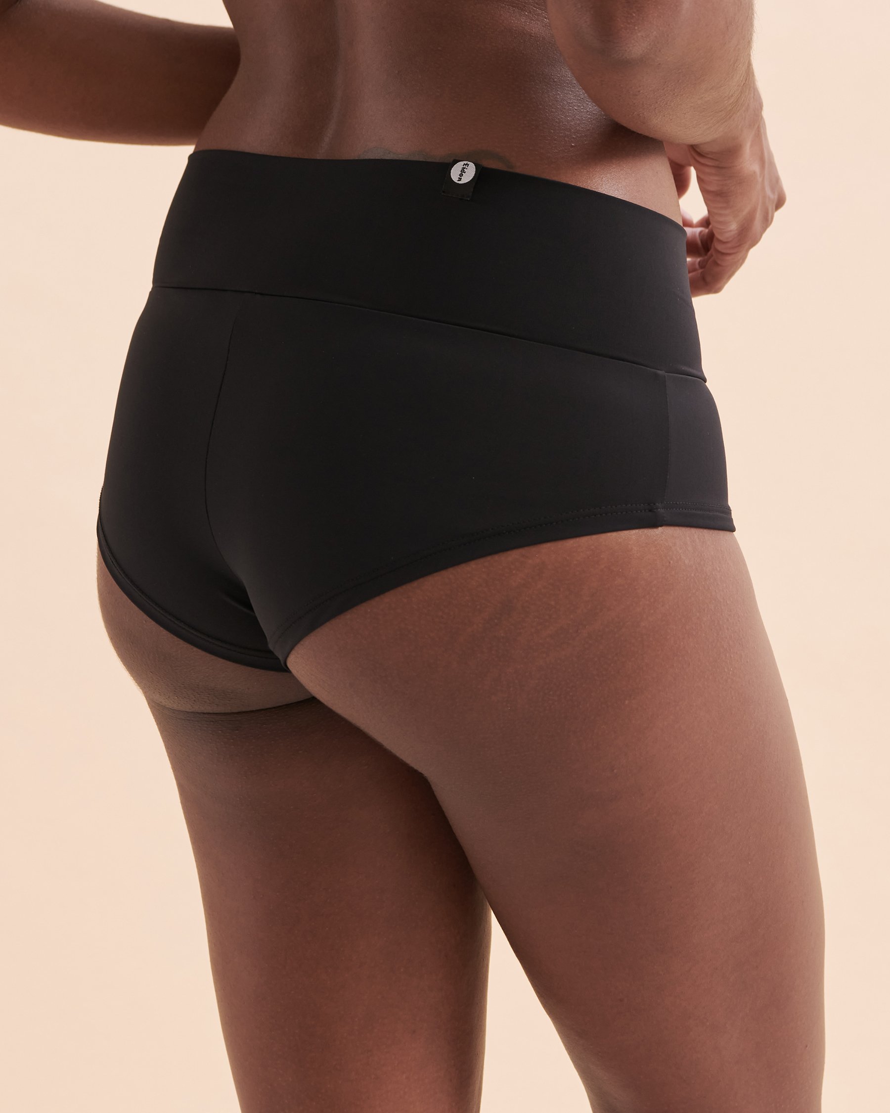 EIDON Expeditions Pace Boyshort Bikini Bottom Black 3525640 - View3