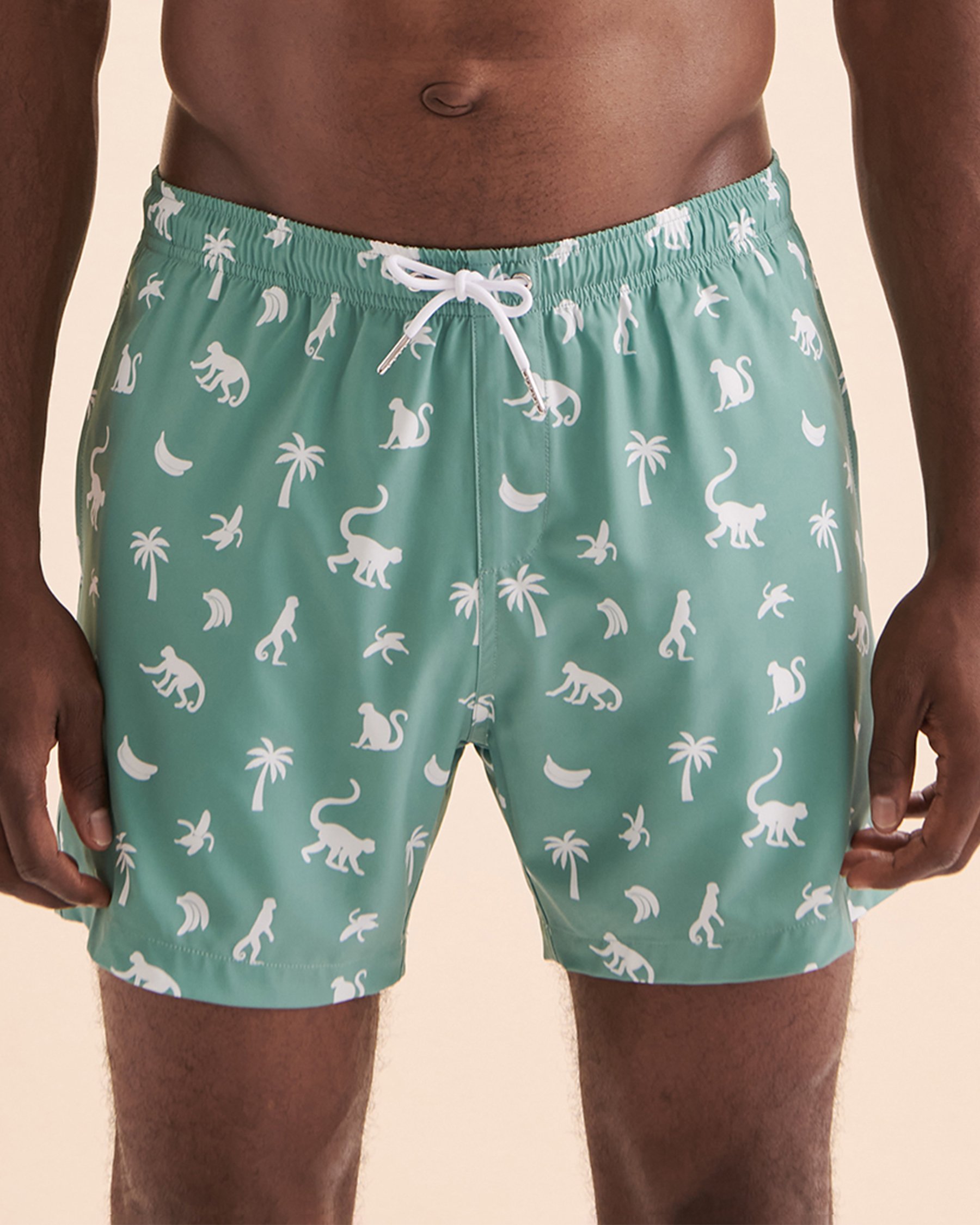 BERMIES Maillot volley Monkey Business Vert MNKYBUS-CLAL - View2