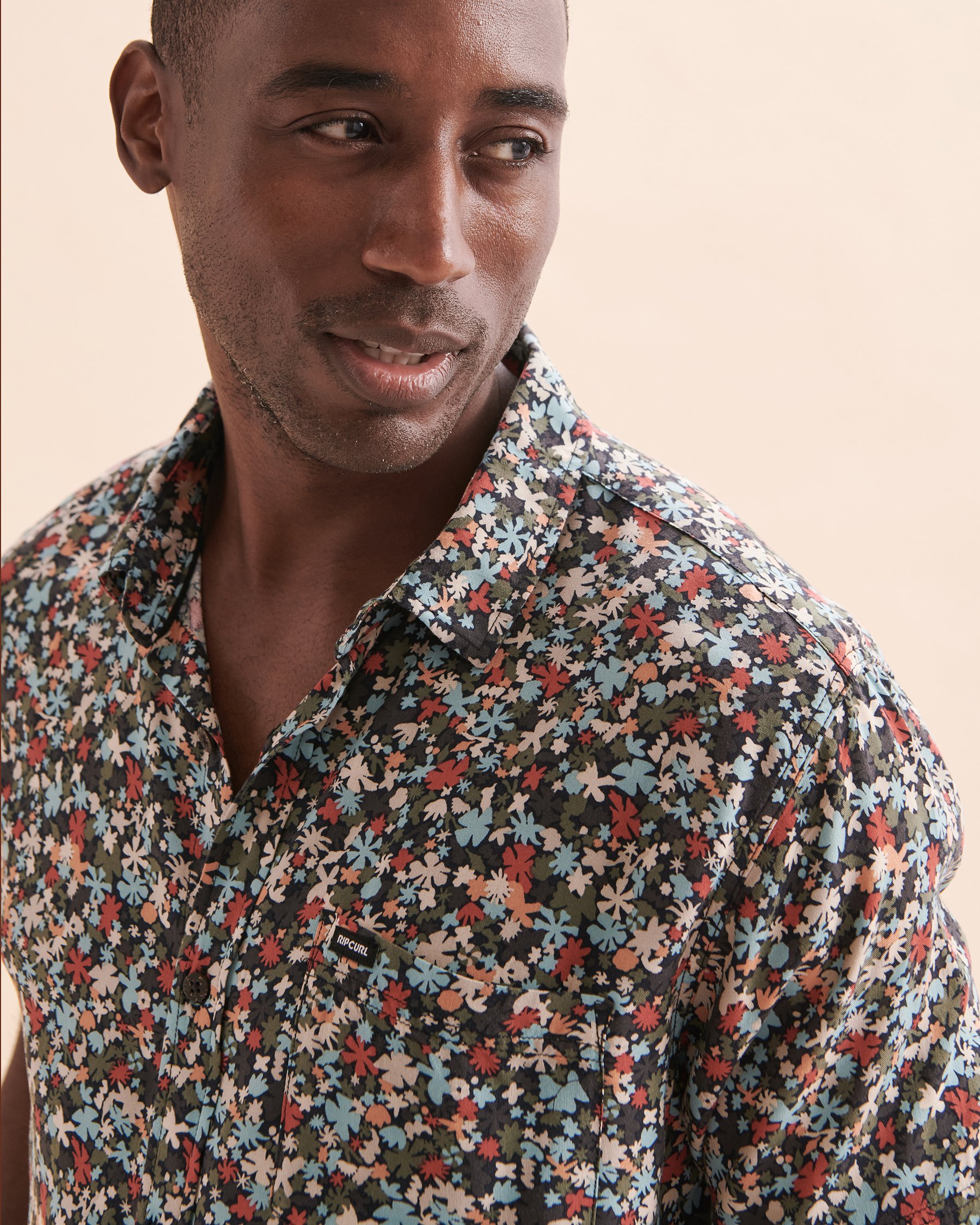 RIP CURL Party Pack Short Sleeve Shirt Dark Navy 02TMSH - View3