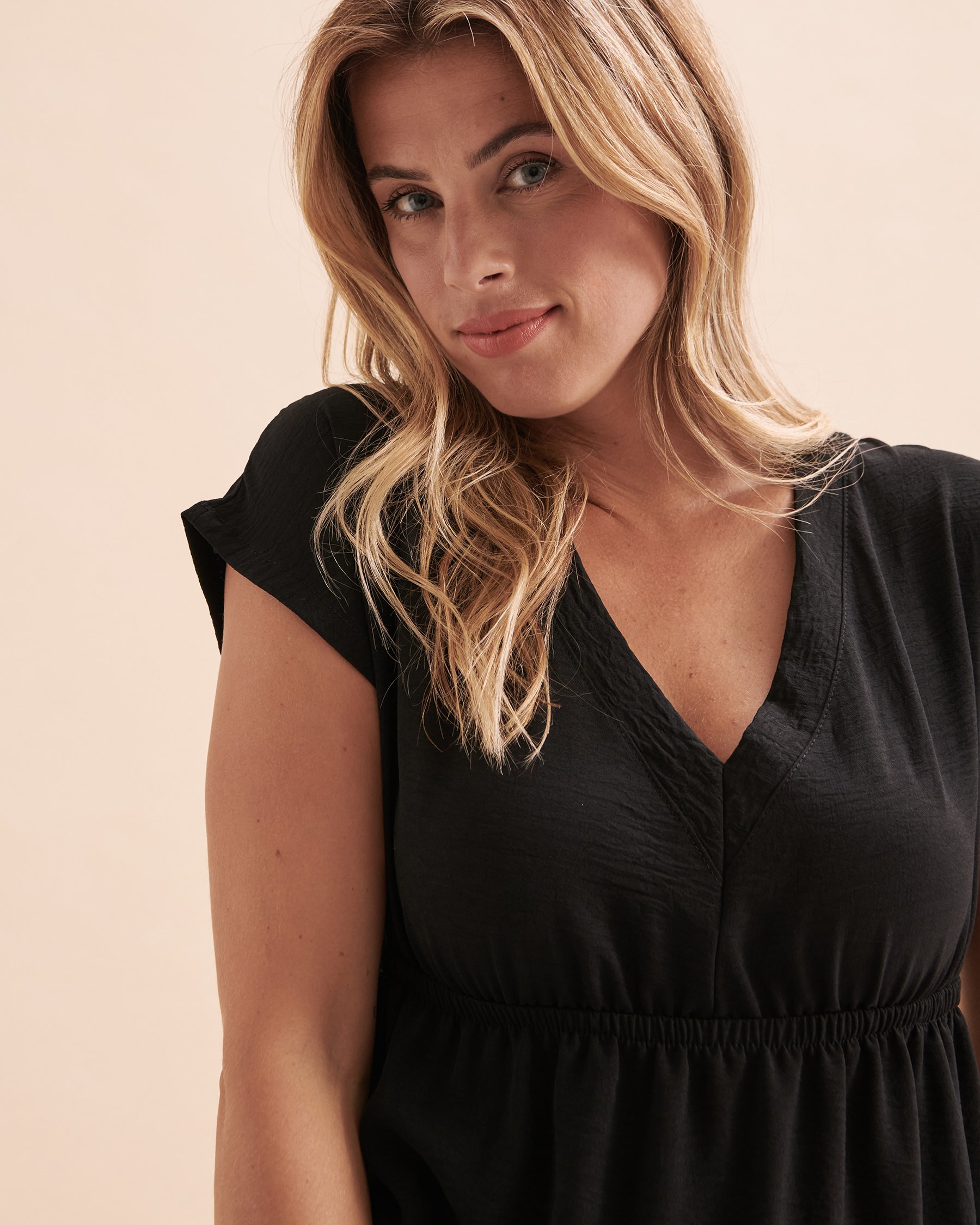 COVER ME Positano Airflow Short Dress Black 24052579 - View3