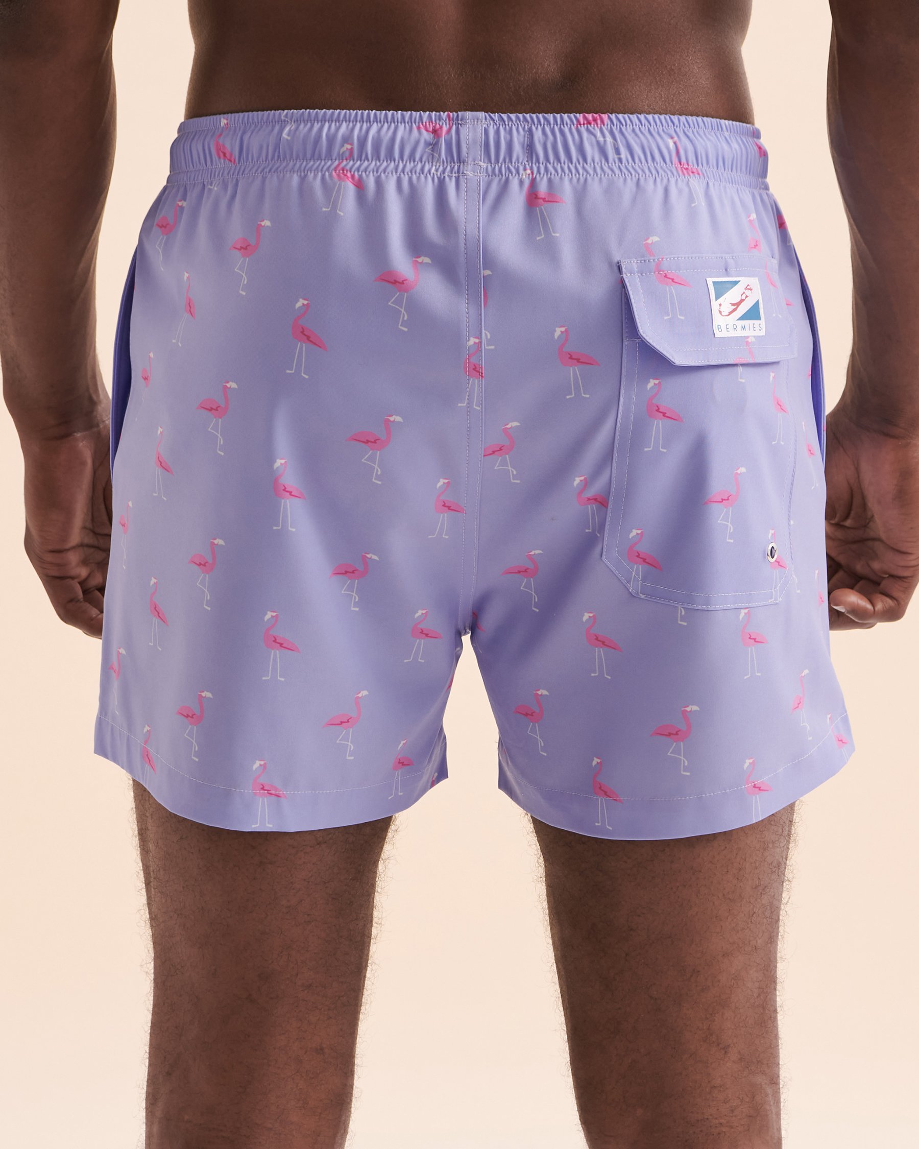 BERMIES Maillot volley Purple Flamingo Violet PURPLFLA-CLA - View3