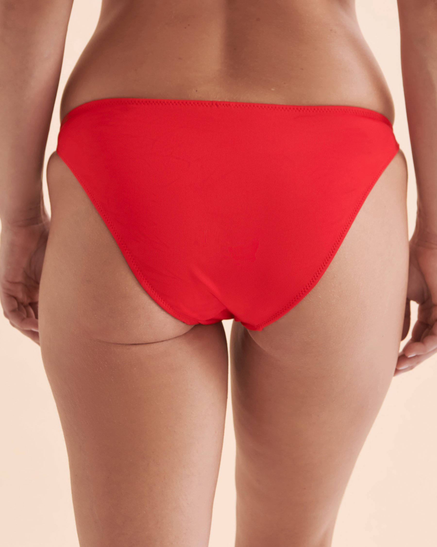 SANTEMARE Chain Brazilian Bikini Bottom Bright Red 01300260 - View4
