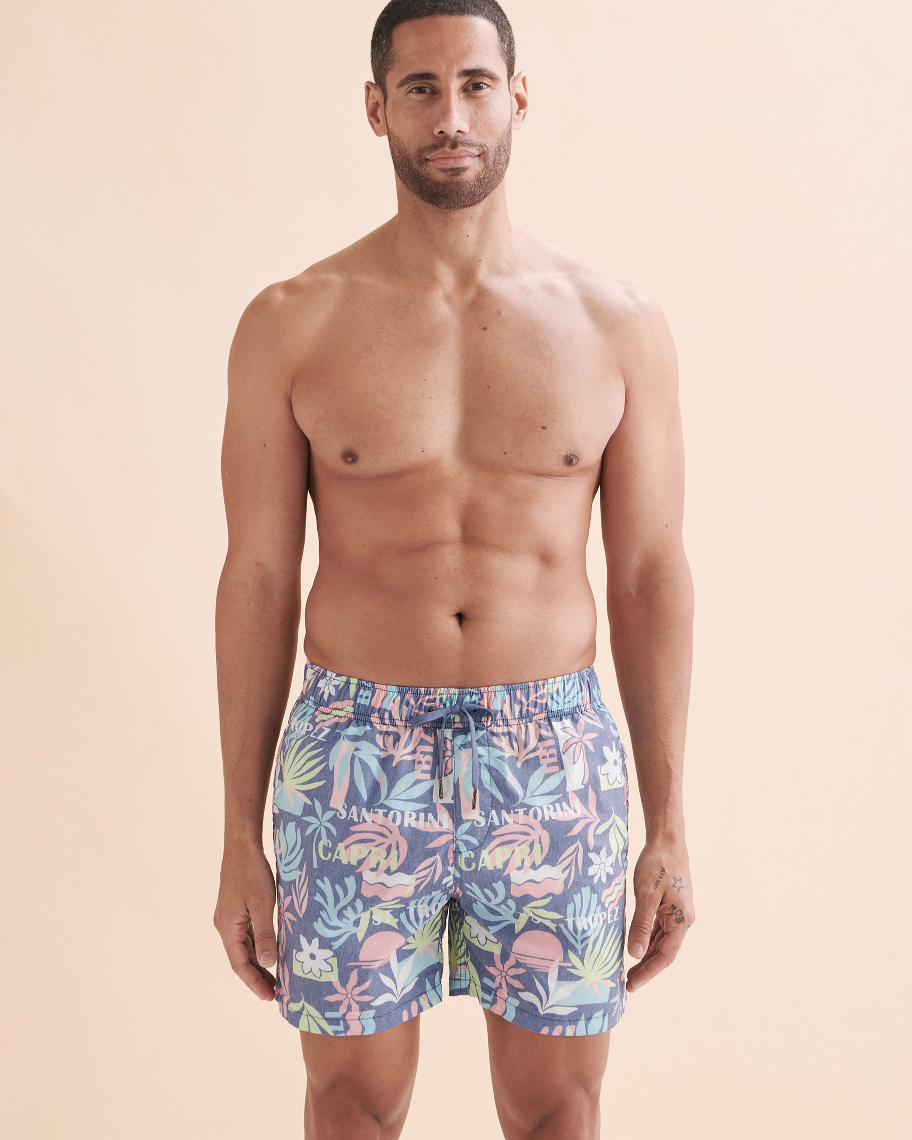 VINTAGE SUMMER Maillot volley Poolside Denim V77701 - View5