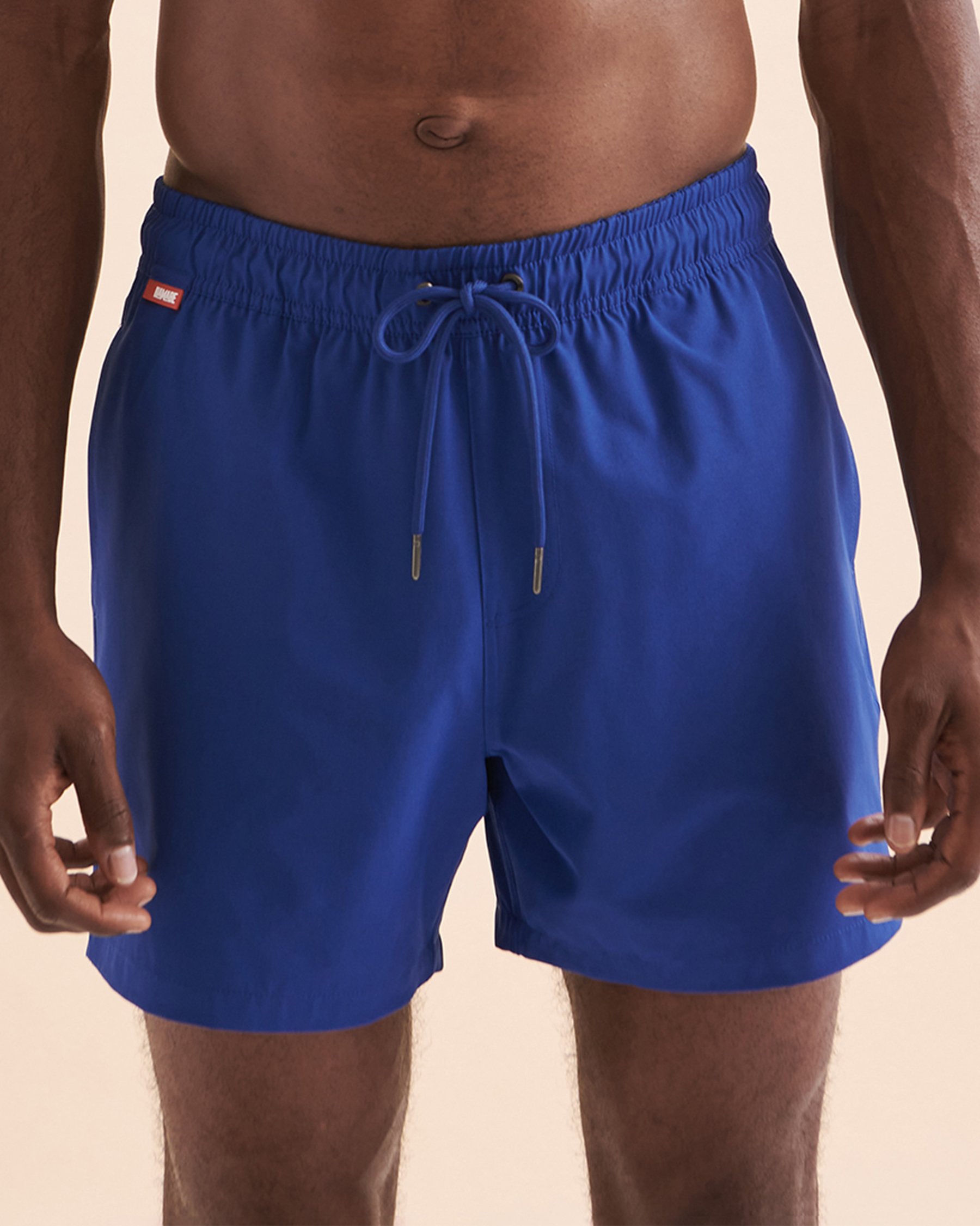 HAMABE Volley Swimsuit Azure Blue 03100023 - View1