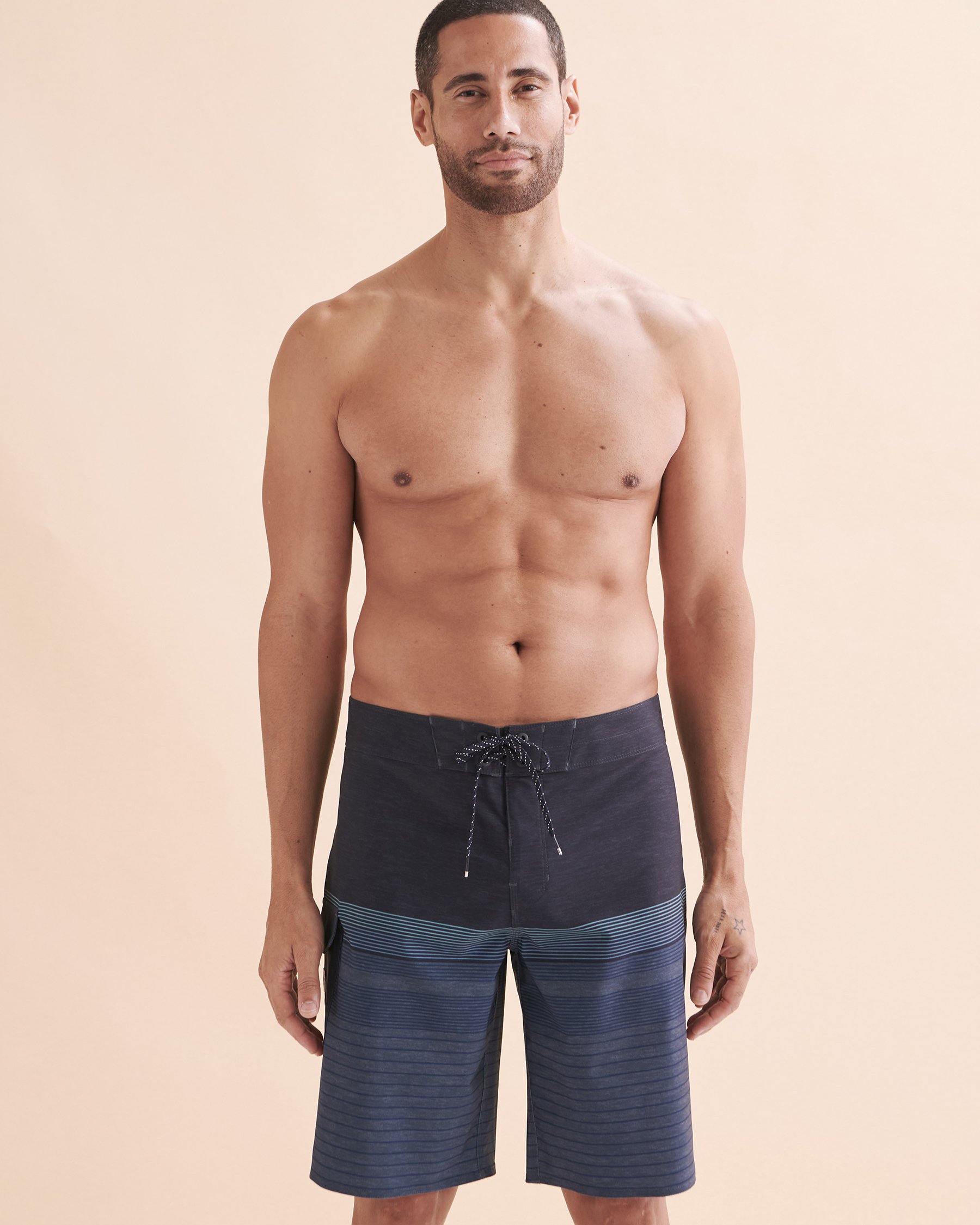 BILLABONG All Day Heather Strip Pro Boardshort Swimsuit Navy ABYBS00477 - View6