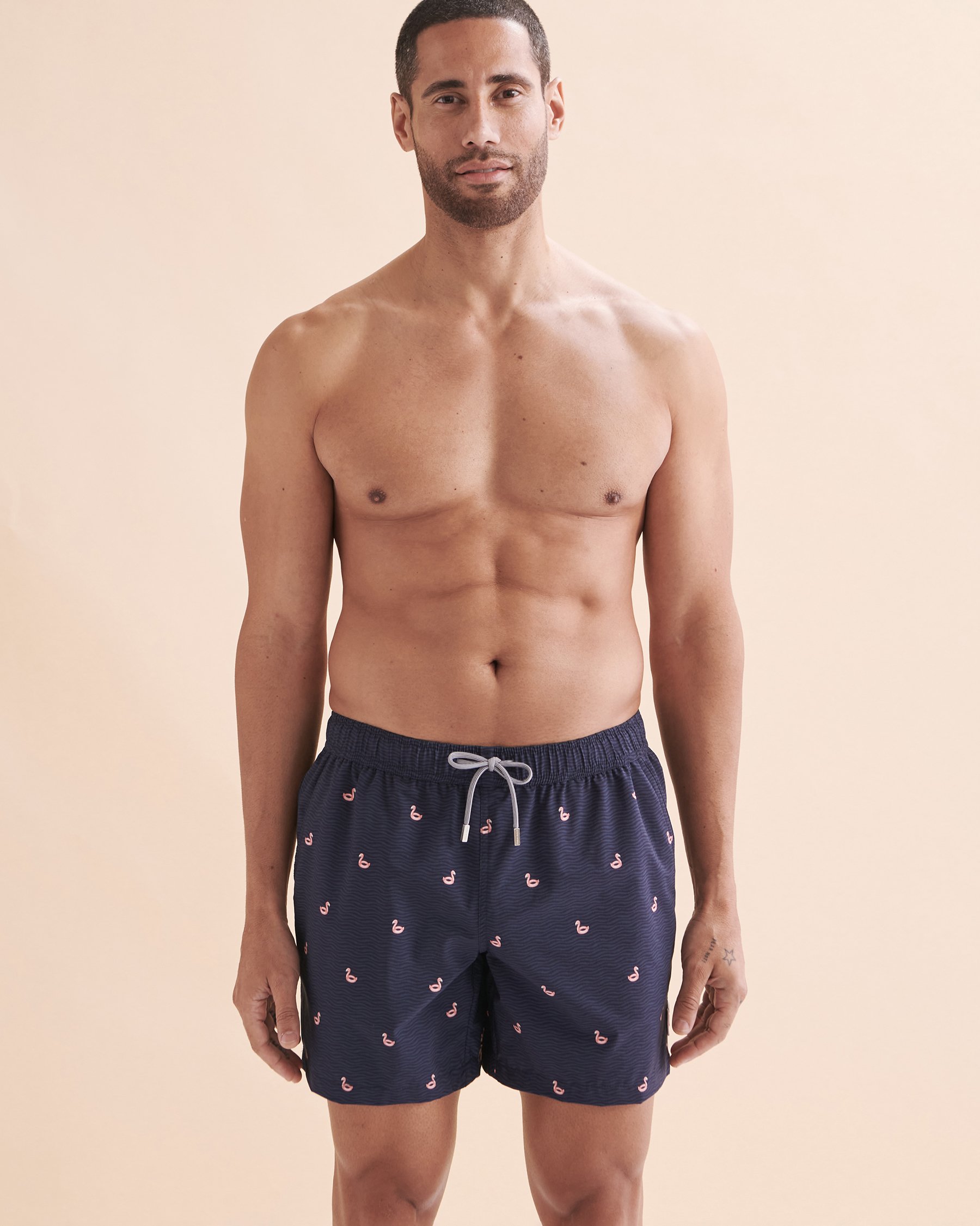 PUBLIC BEACH Aruba Volley Swimsuit Navy PB6619BIK - View5