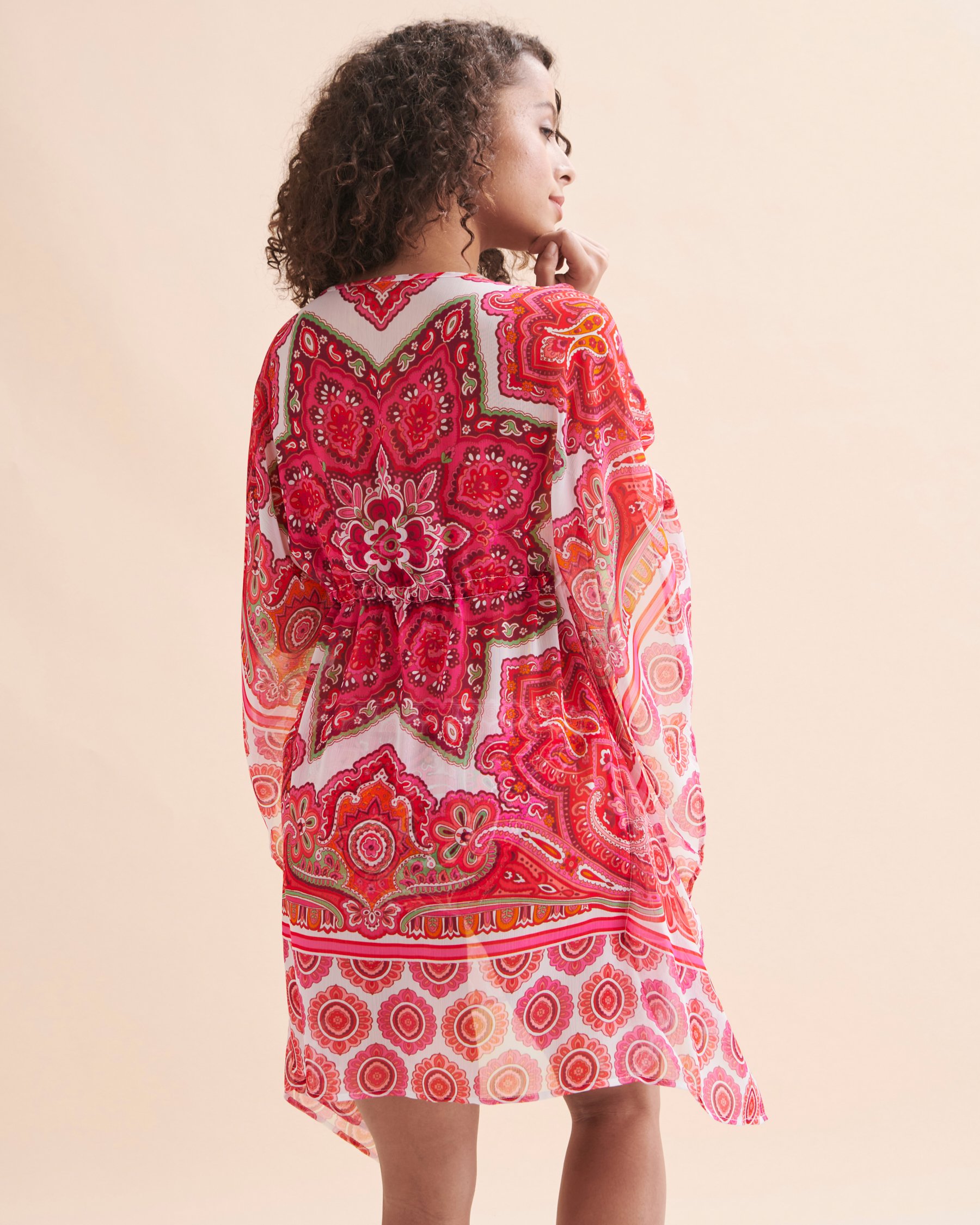 BLEU ROD BEATTIE Caftan Coastal Cool Imprimé bohème RBCC24802 - View3